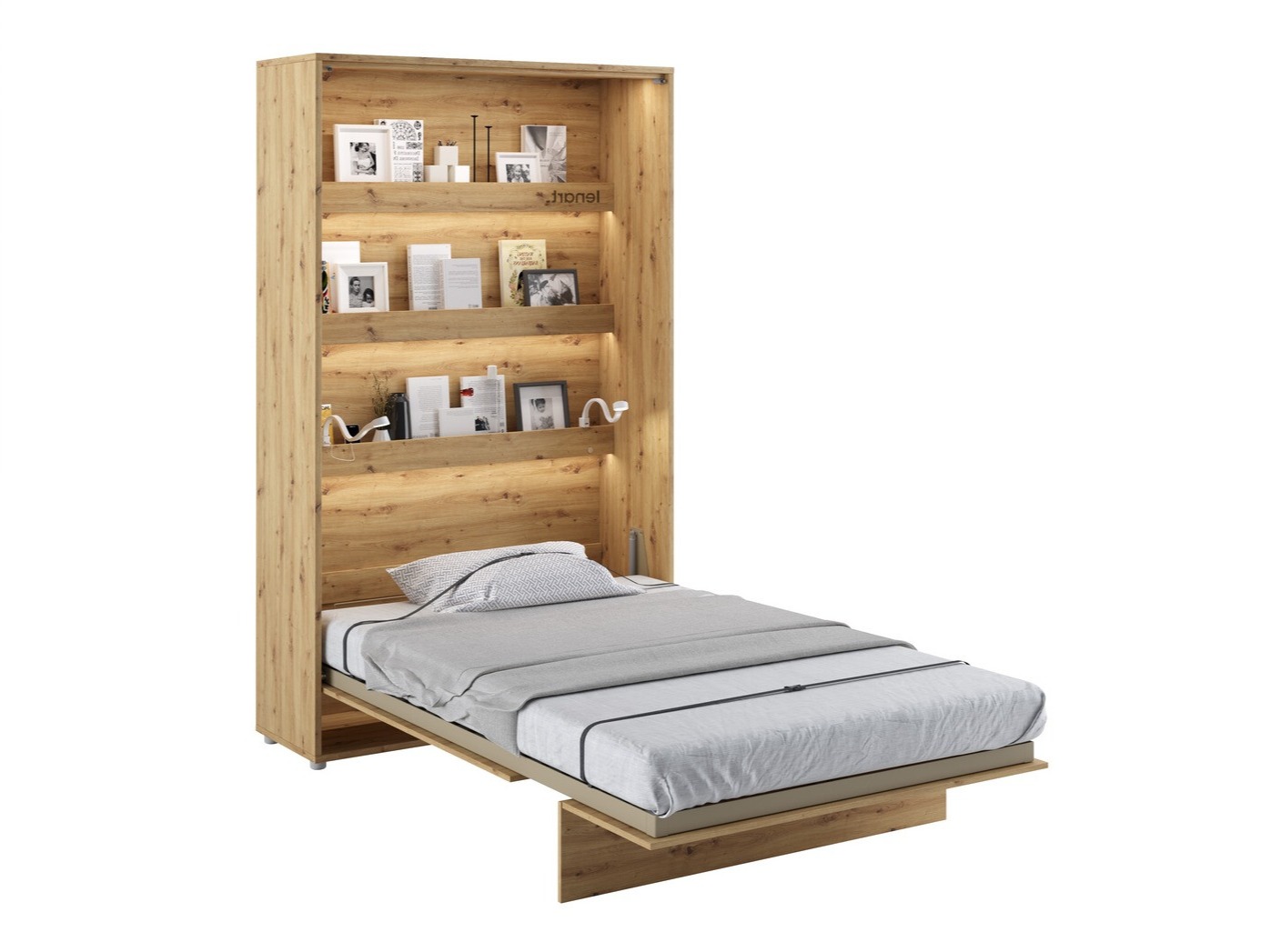 Schrankbett Concept Pro Lenart (Artisan Eichenholzoptik)
