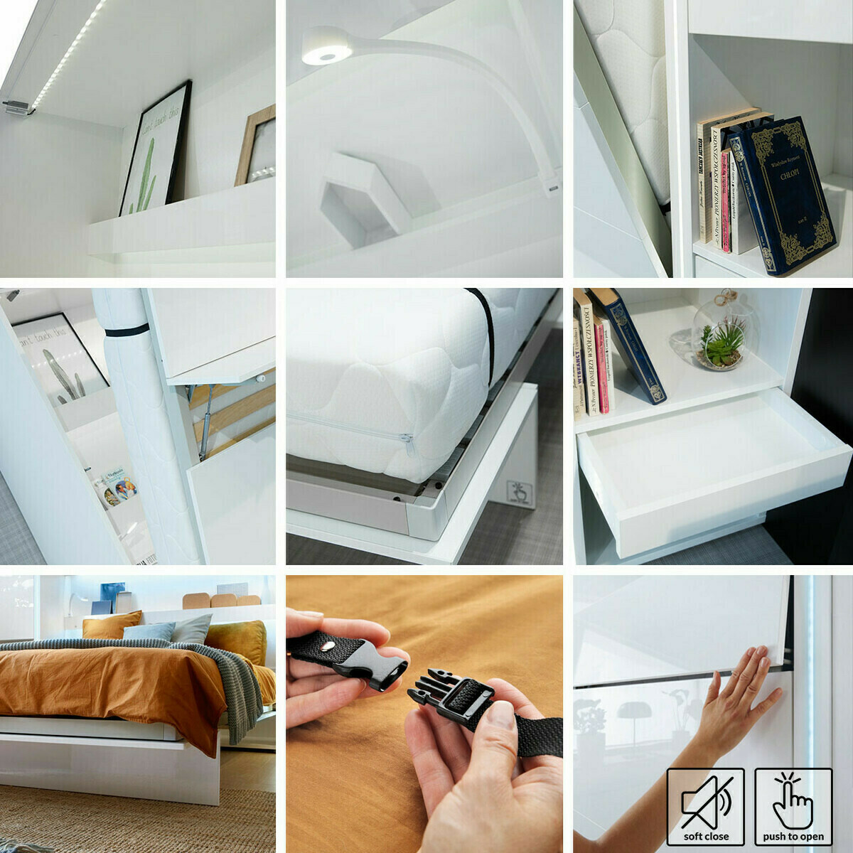 Schrankbett Concept Pro Lenart (Kaschmir)
