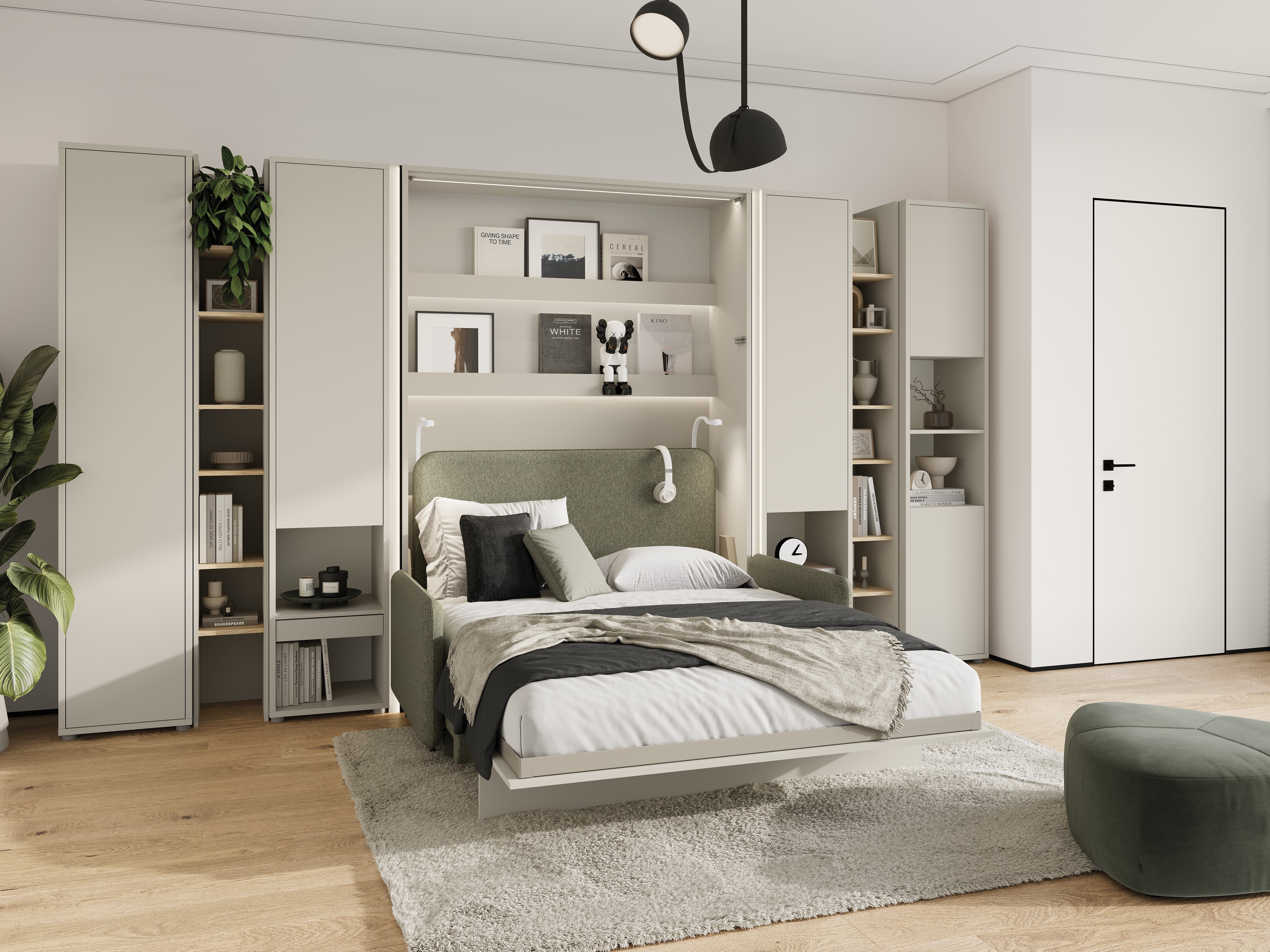 Schrankbett Concept Pro Lenart (Kaschmir)