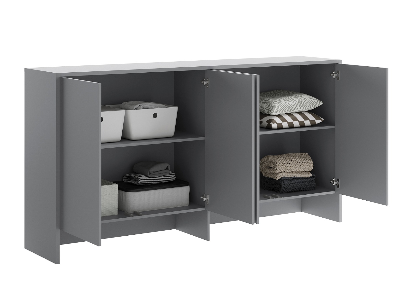 Sideboard Concept Lenart V (Grau)