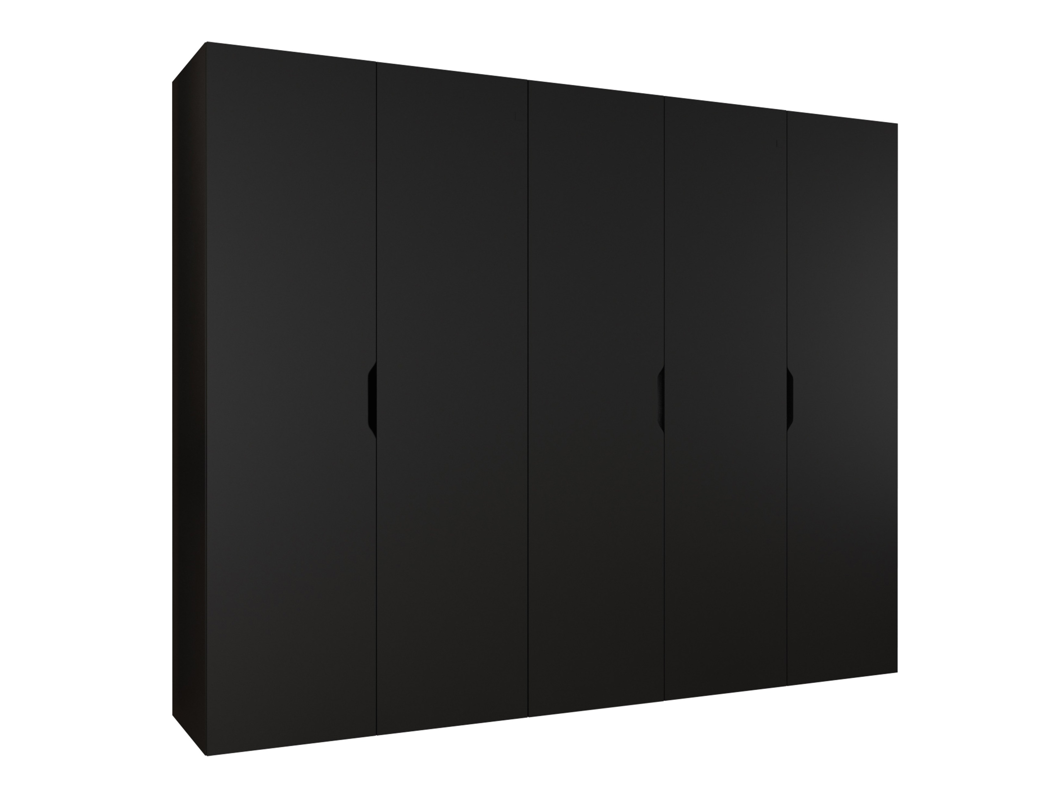 Kleiderschrank Hartford 515 (Schwarz)