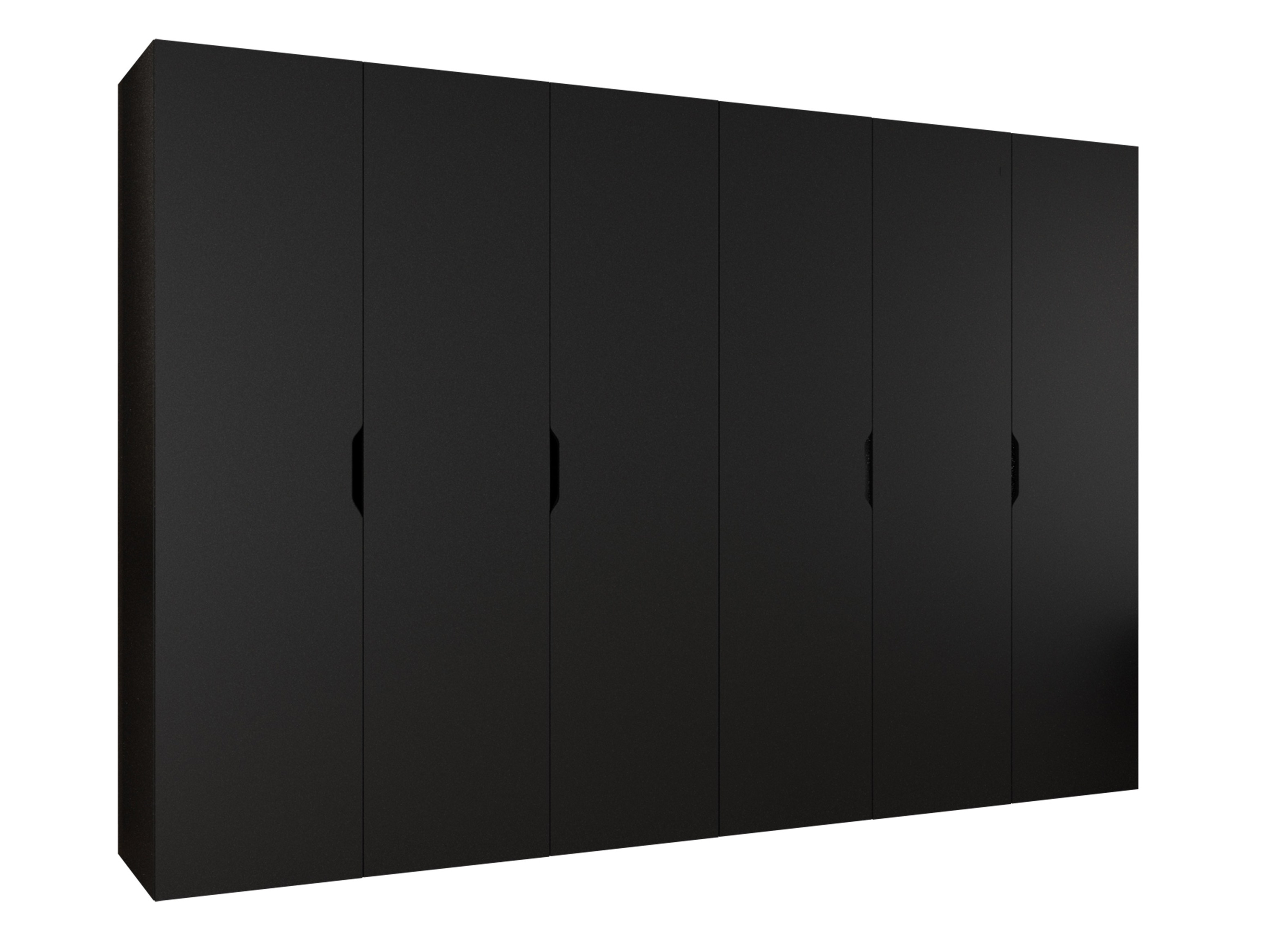 Kleiderschrank Hartford 517 (Schwarz)