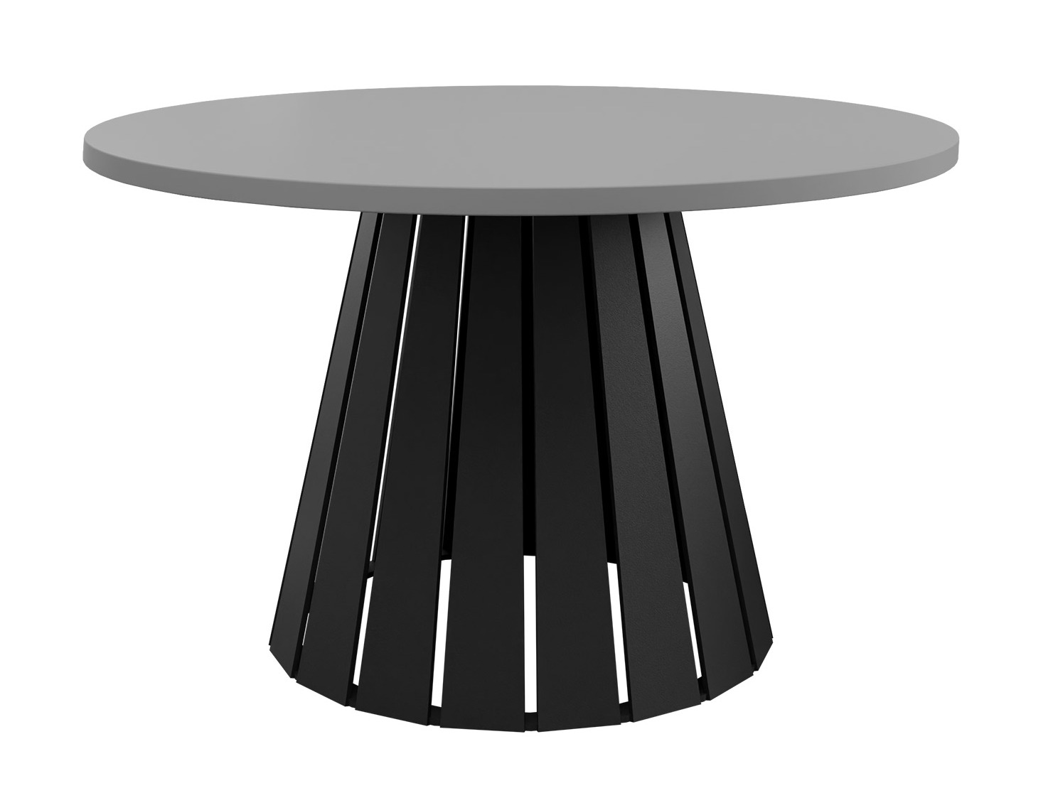 Couchtisch Oswego 134 (Schwarz + Grau)