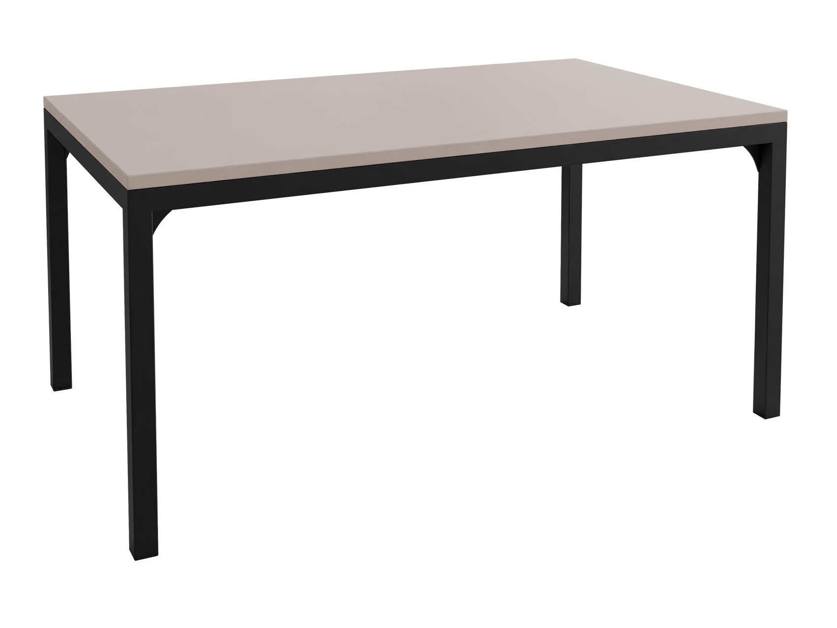 Couchtisch Oswego 138 (Kaschmir + Schwarz)