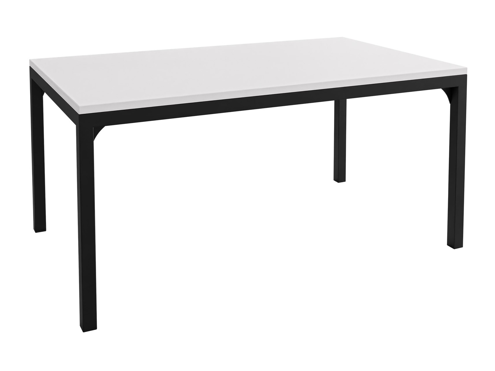 Couchtisch Oswego 138 (Weiss + Schwarz)
