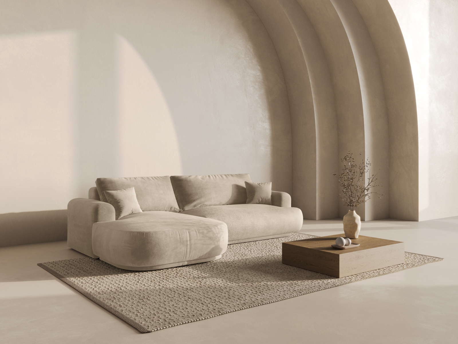 Ecksofa Beckley 162 (Vogue 01)