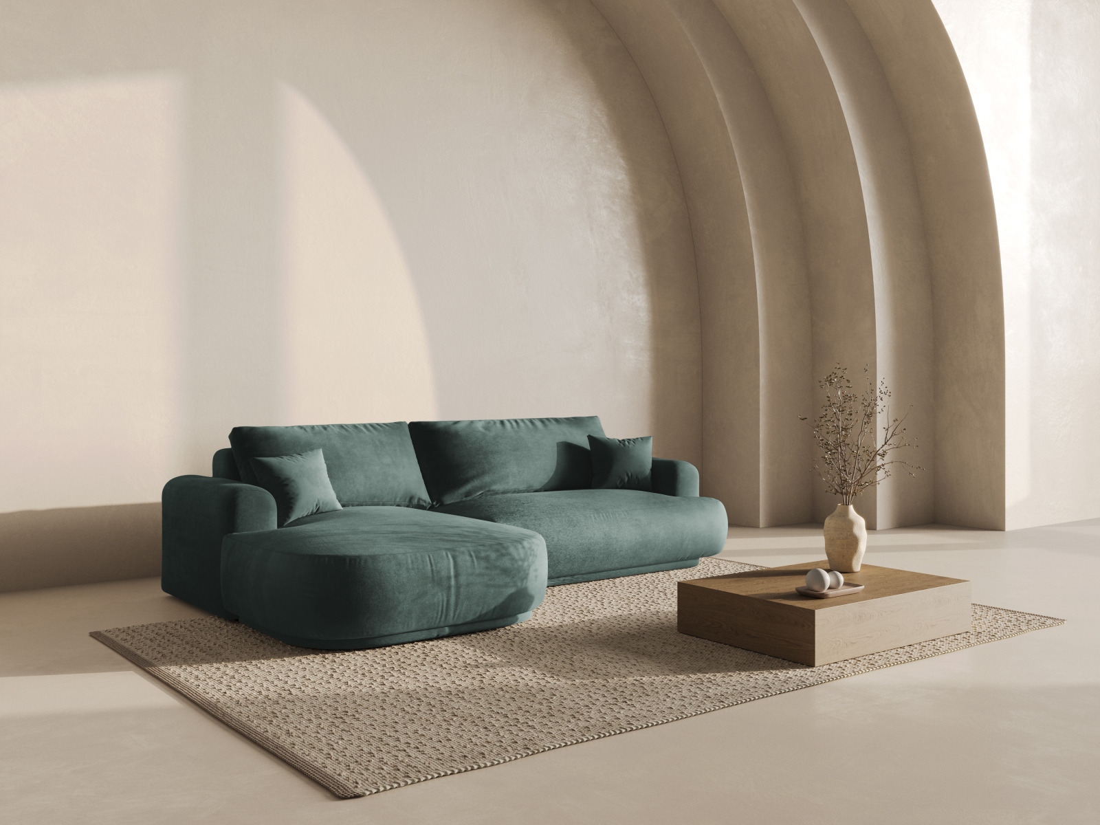 Ecksofa Beckley 162 (Vogue 12)