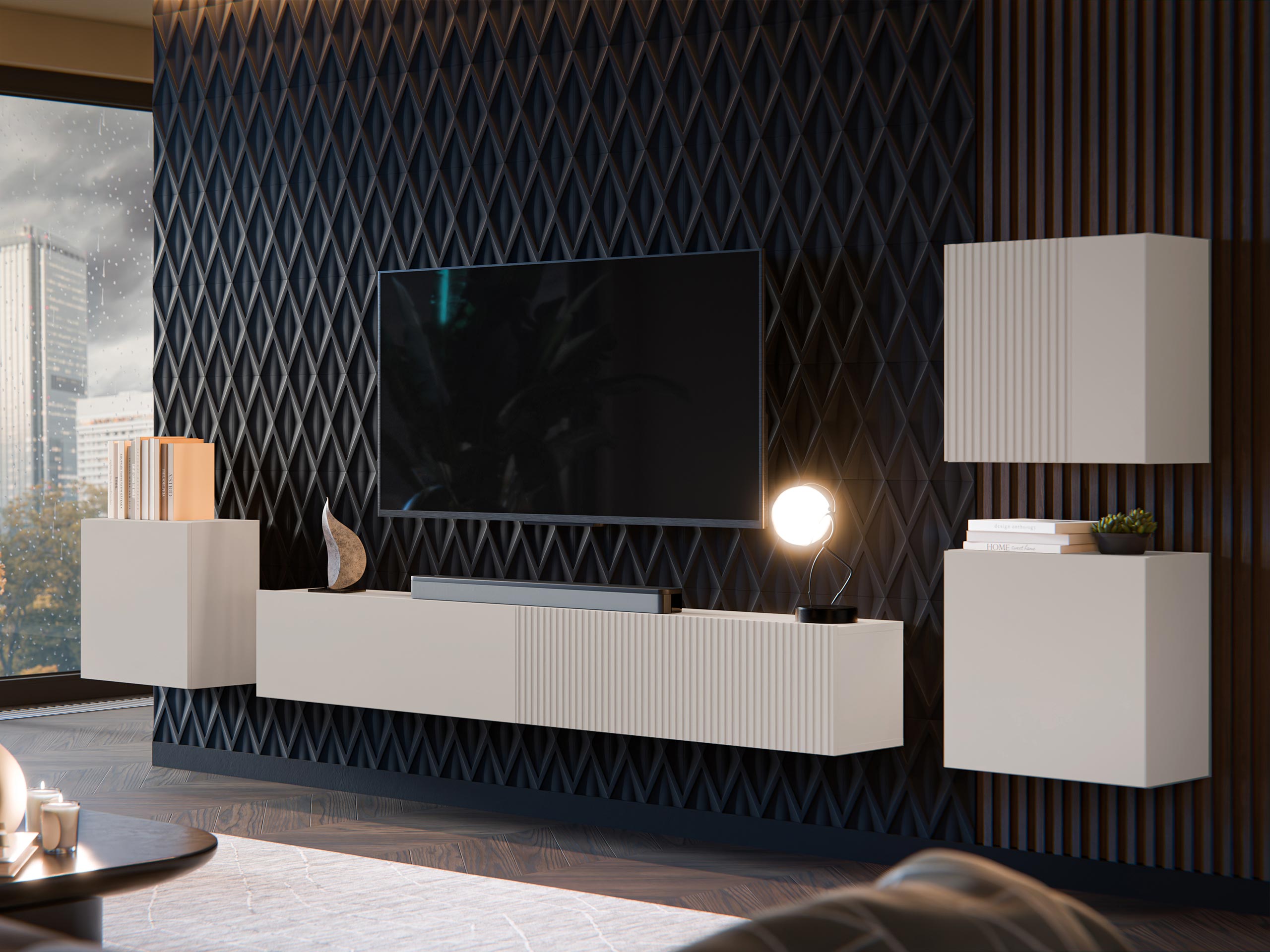 Wohnzimmer-Sets Species IV (Kaschmir)