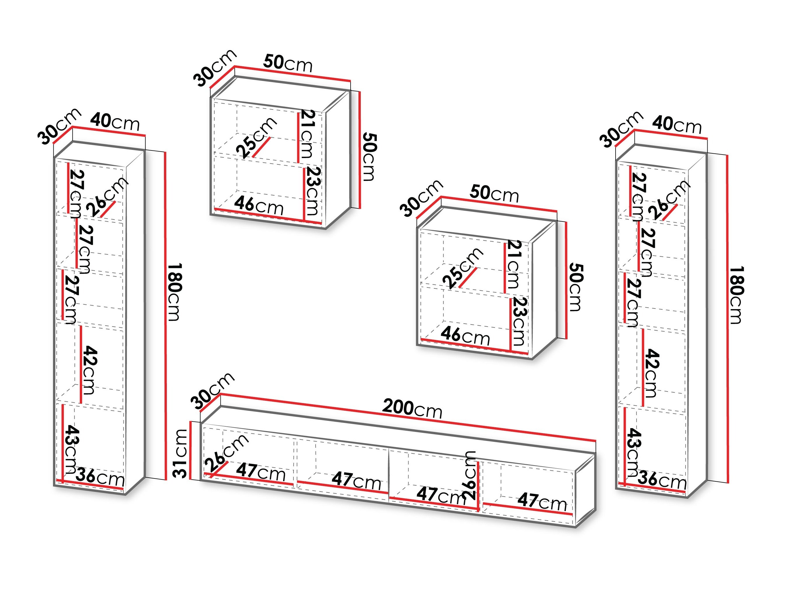 Wohnzimmer-Sets Species V (Kaschmir)