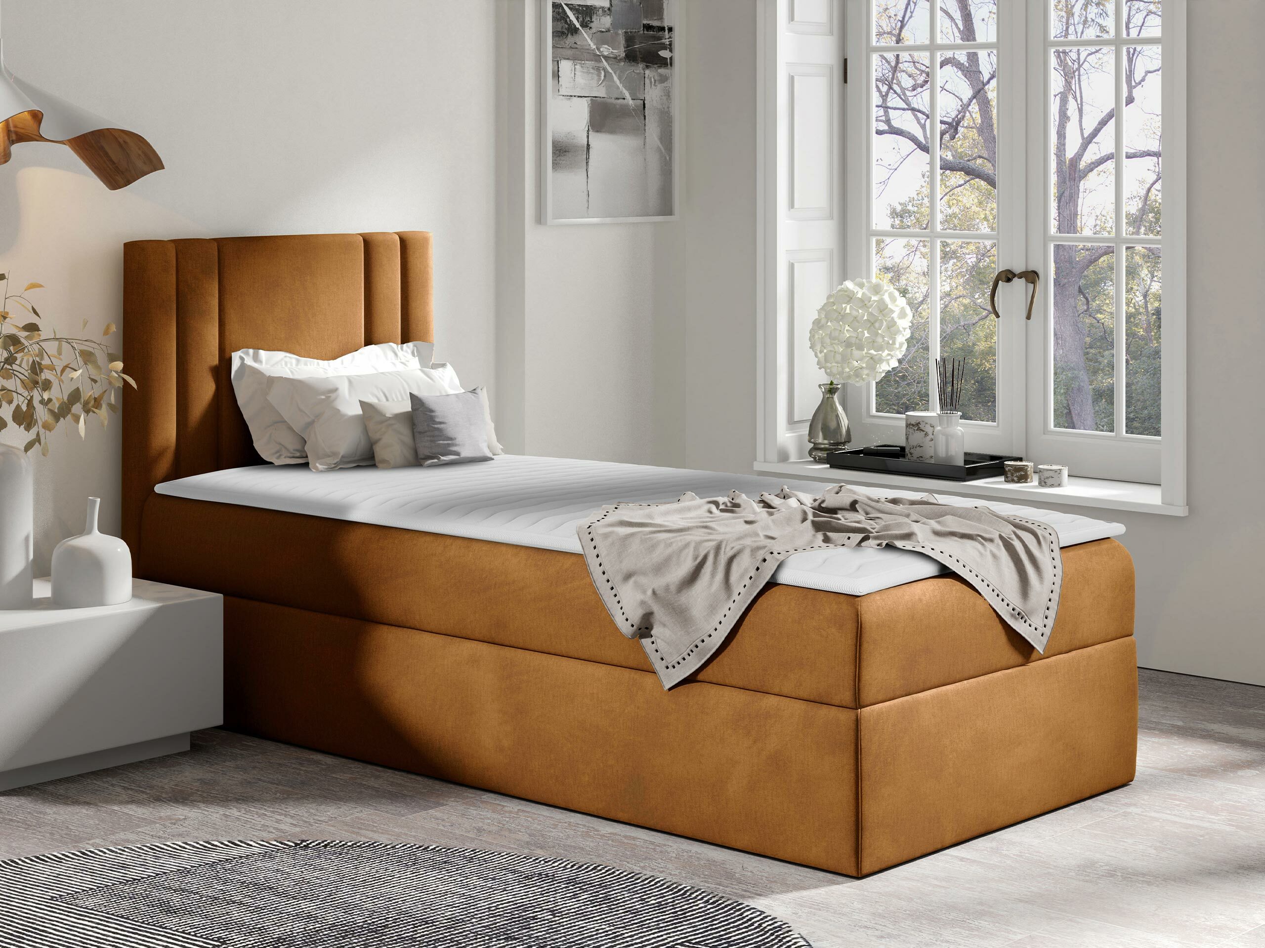 Boxspringbett Mel I (Kameleon 48)