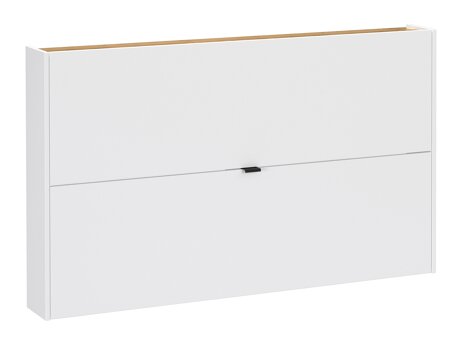Schuhschrank Cirsale 108 (Weiss + Navarra eichenholzoptik)