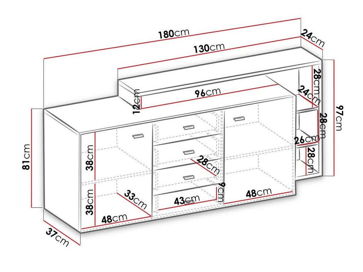 Wohnzimmer-Set Lutiva 107