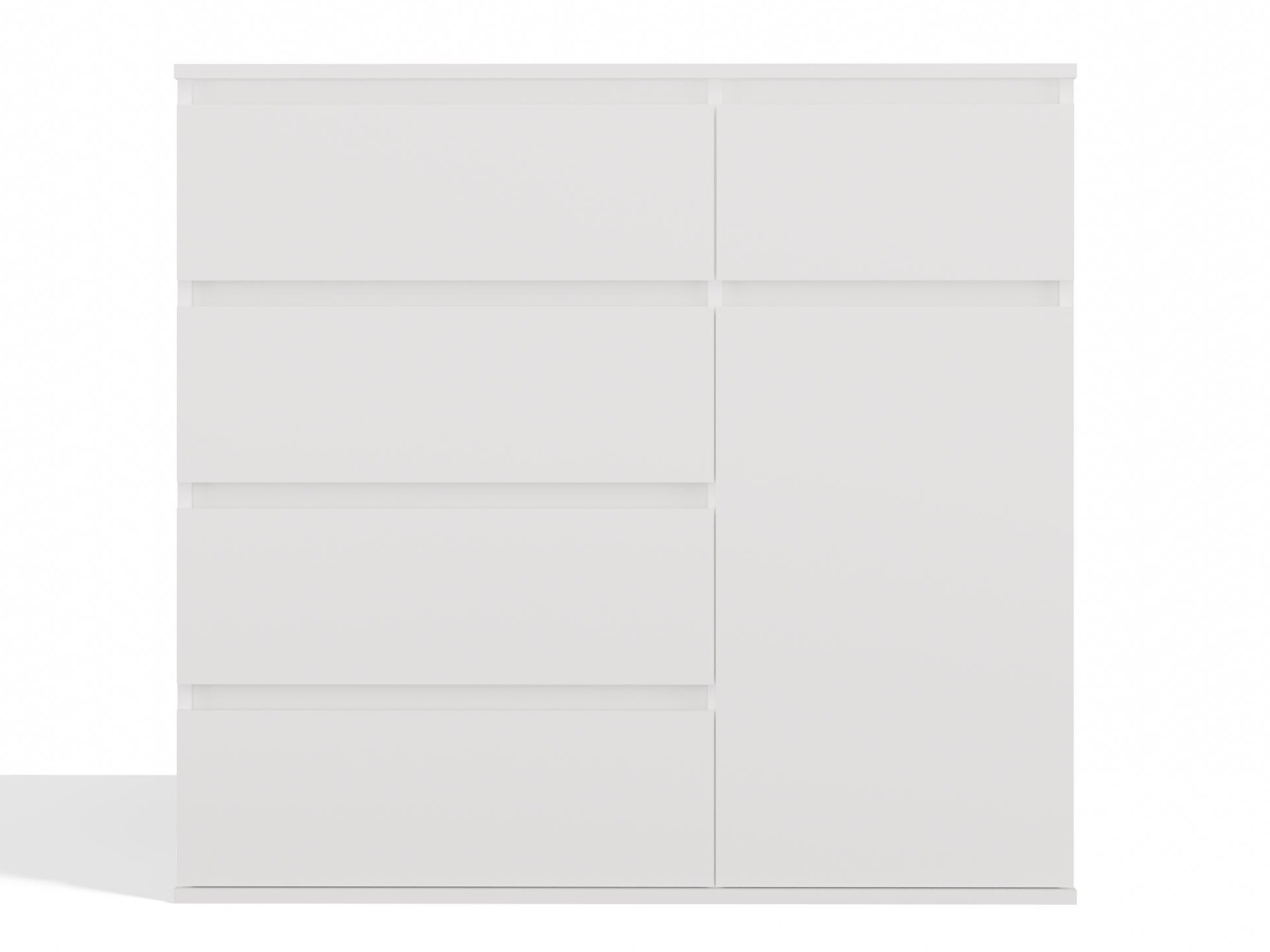 Kommode Elbvelu 136 (Weiss)