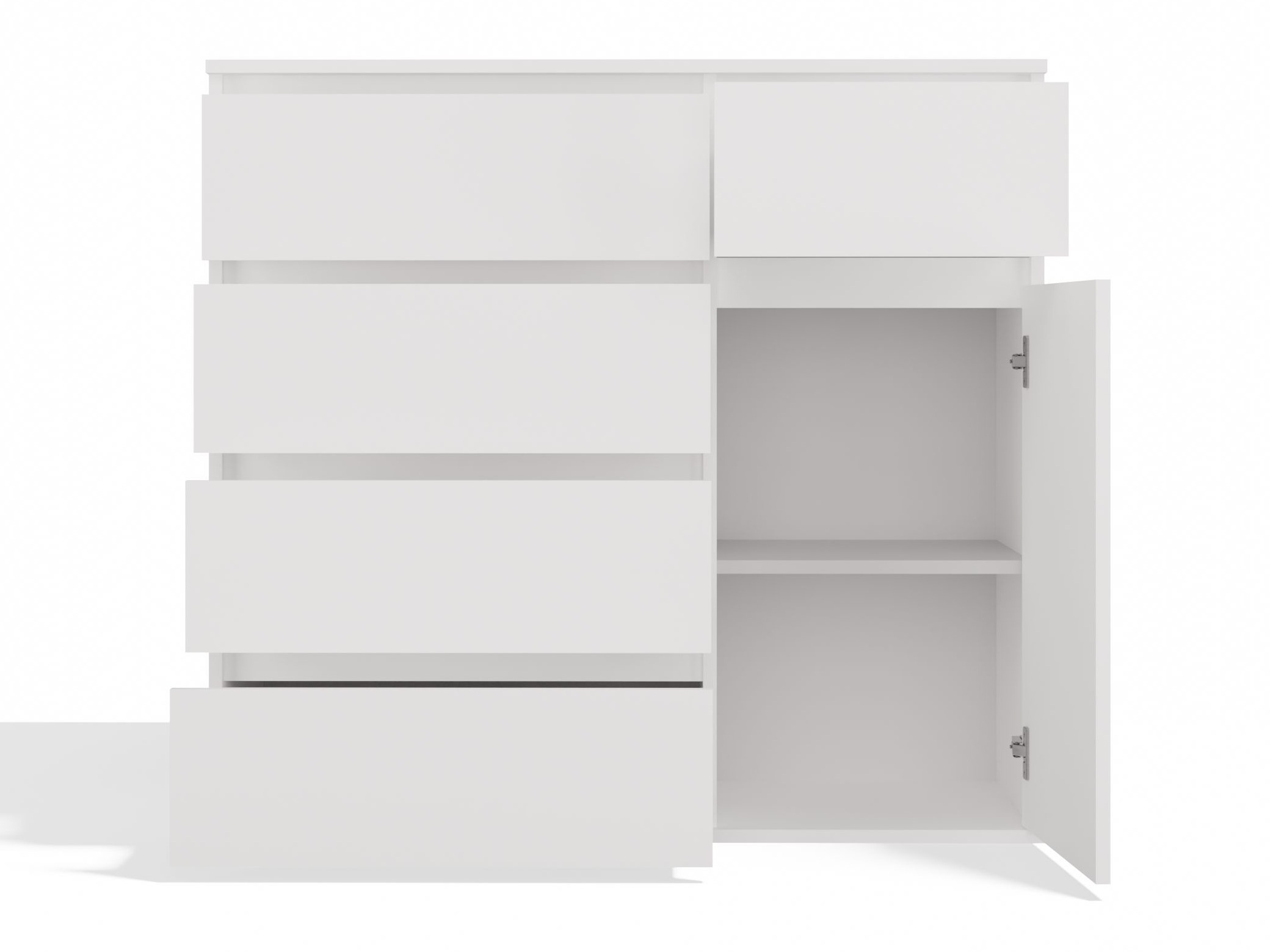 Kommode Elbvelu 136 (Weiss)