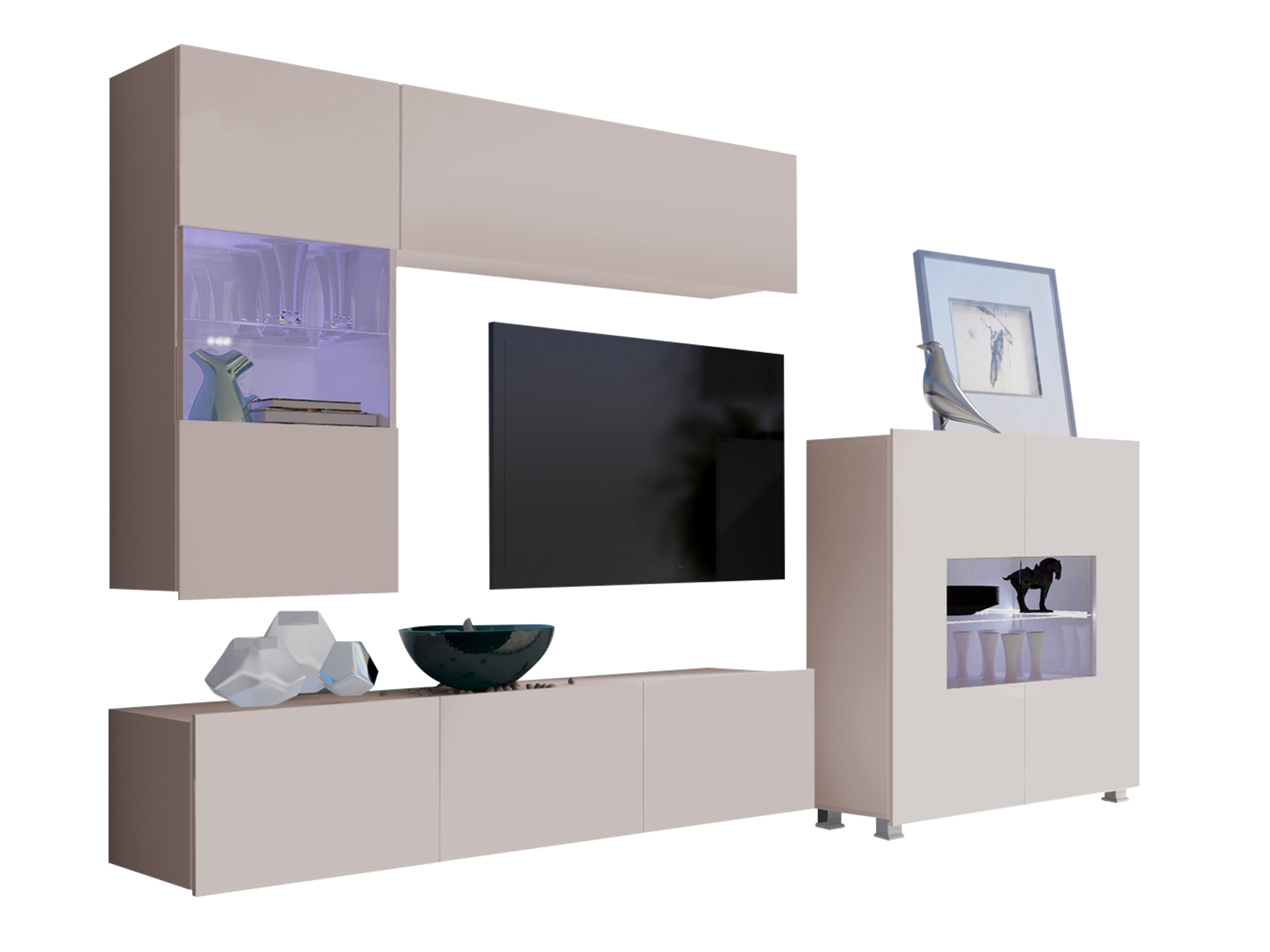 Wohnzimmer-Set Remus III (Kaschmir)