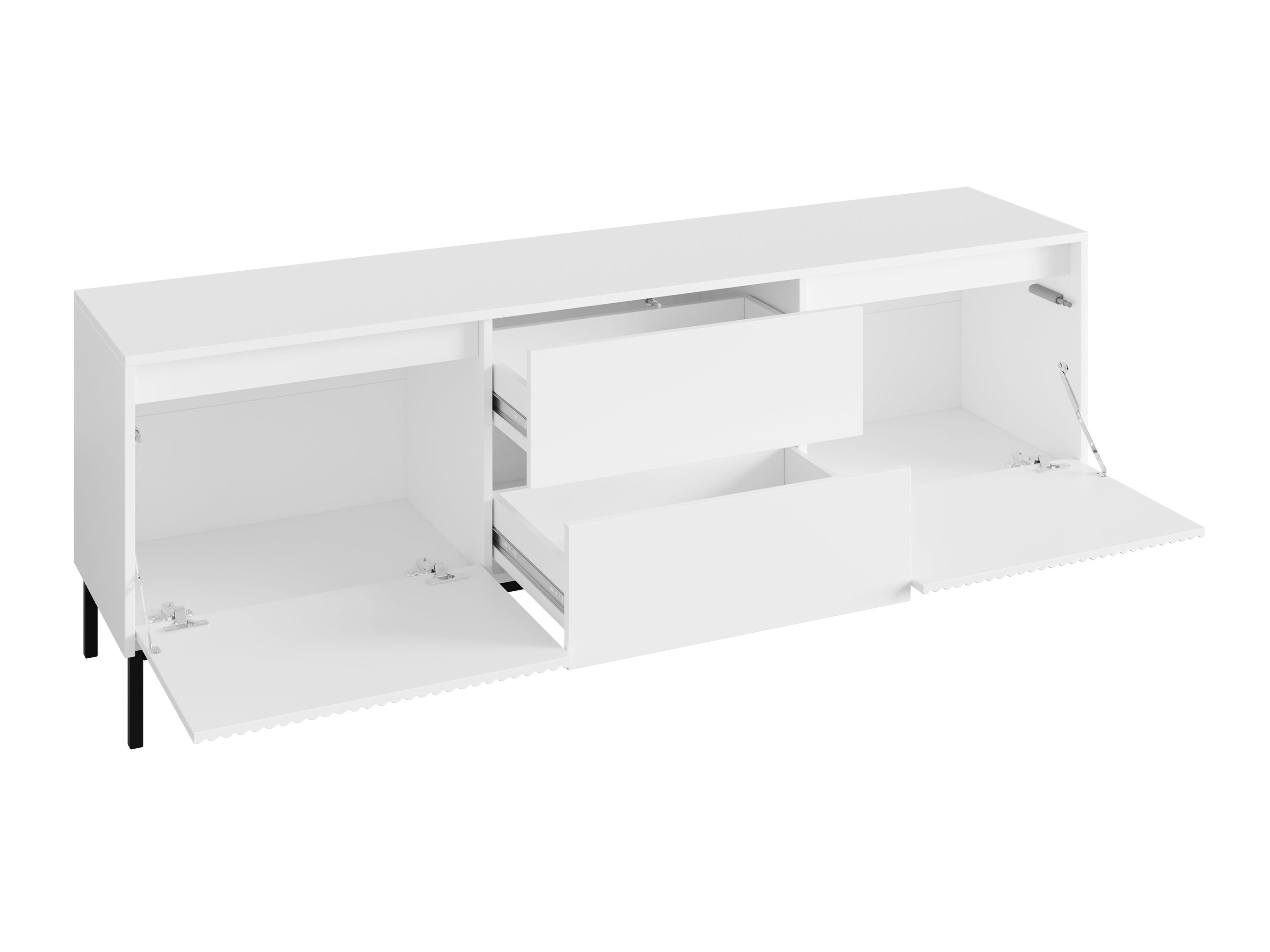 Wohnzimmer-Sets Comfivo Delruva V (Weiss)