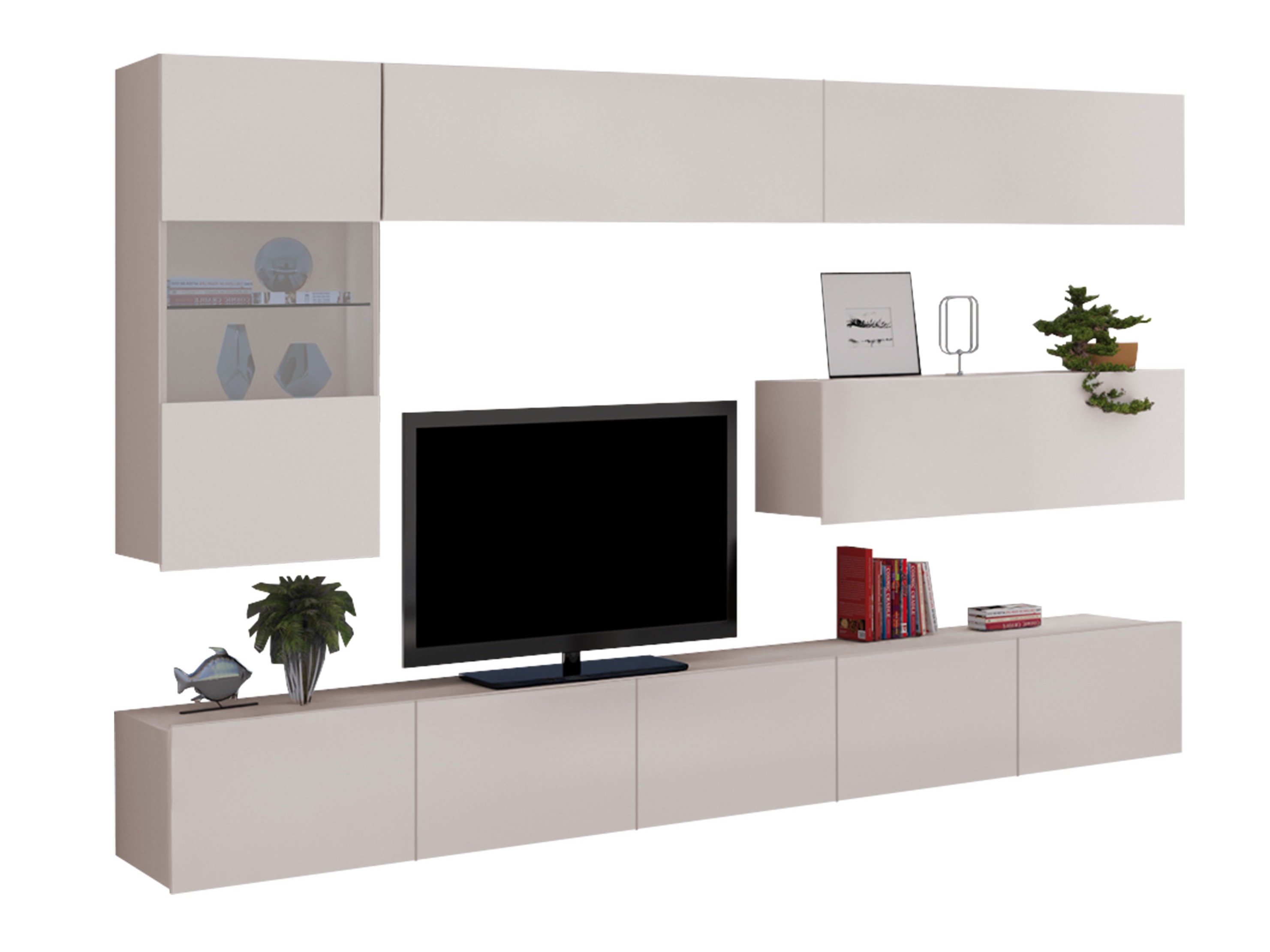 Wohnzimmer-Set Remus IV (Kaschmir)