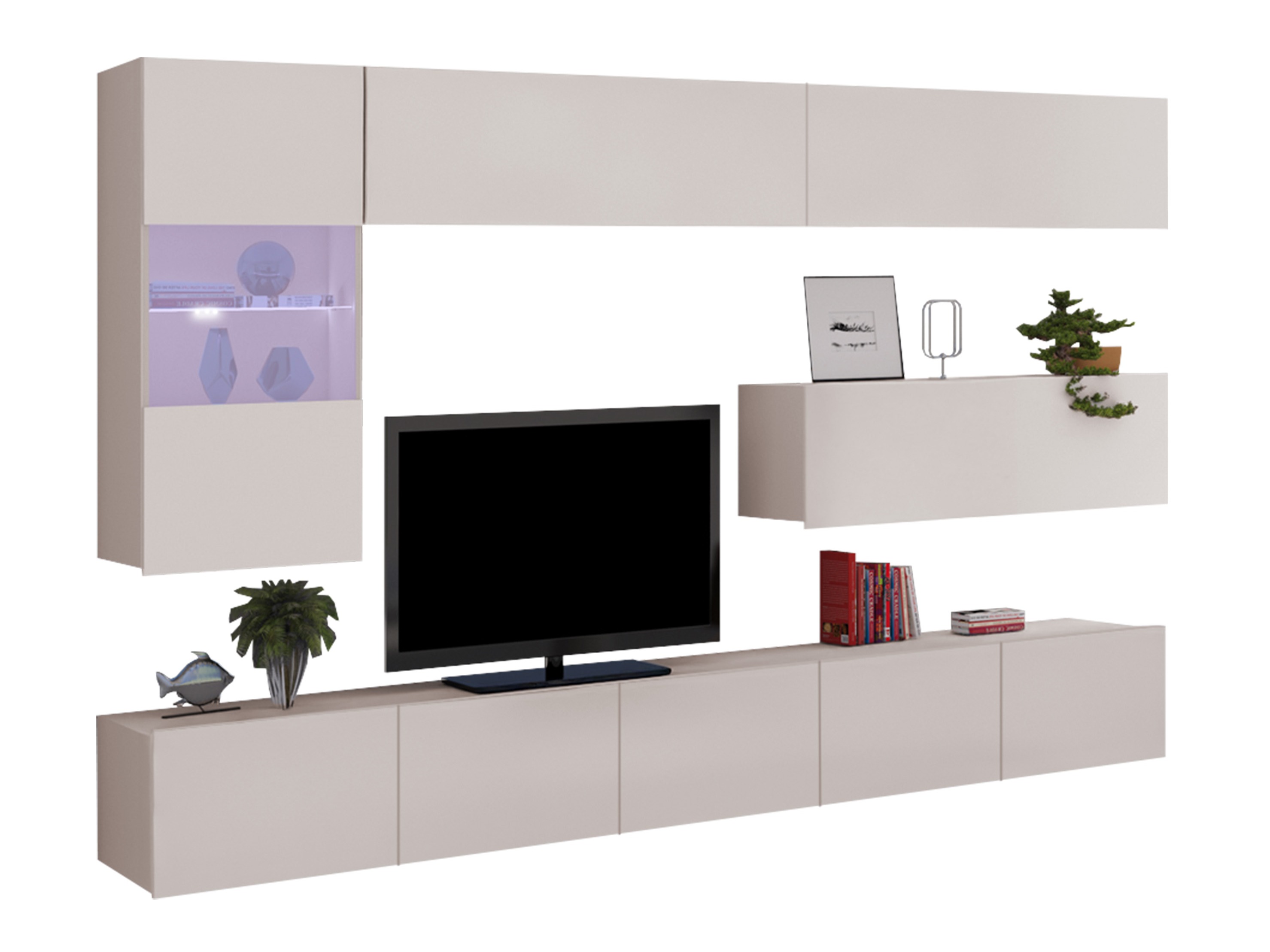 Wohnzimmer-Set Remus IV (Kaschmir)