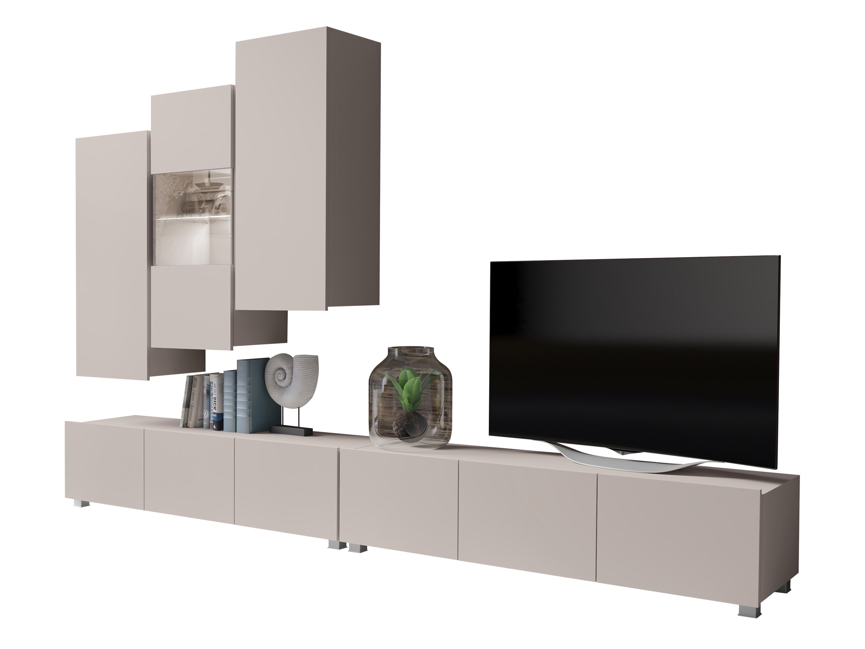 Wohnzimmer-Set Remus XVII (Kaschmir)