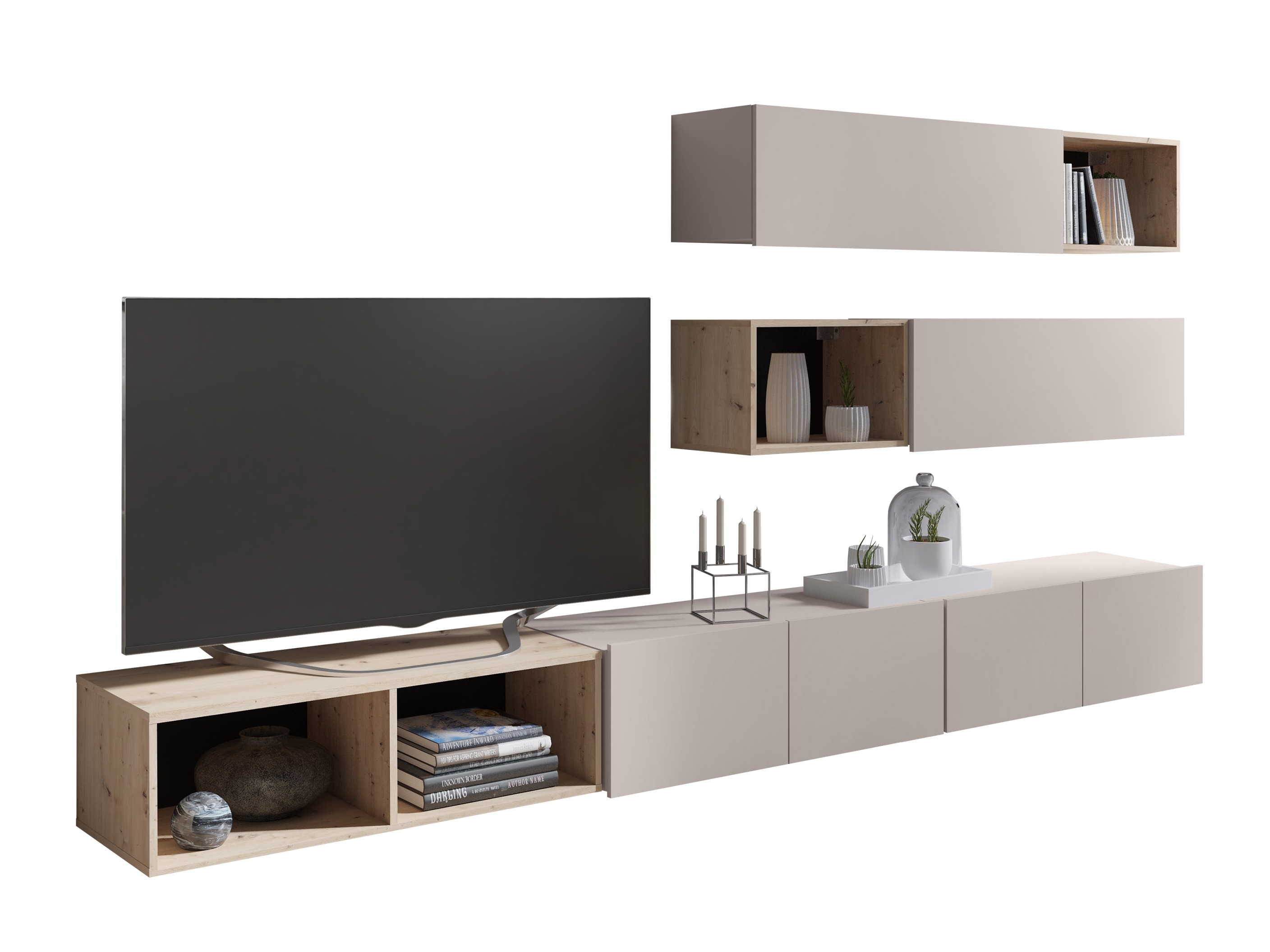 Wohnzimmer-Set Remus XXV (Kaschmir)