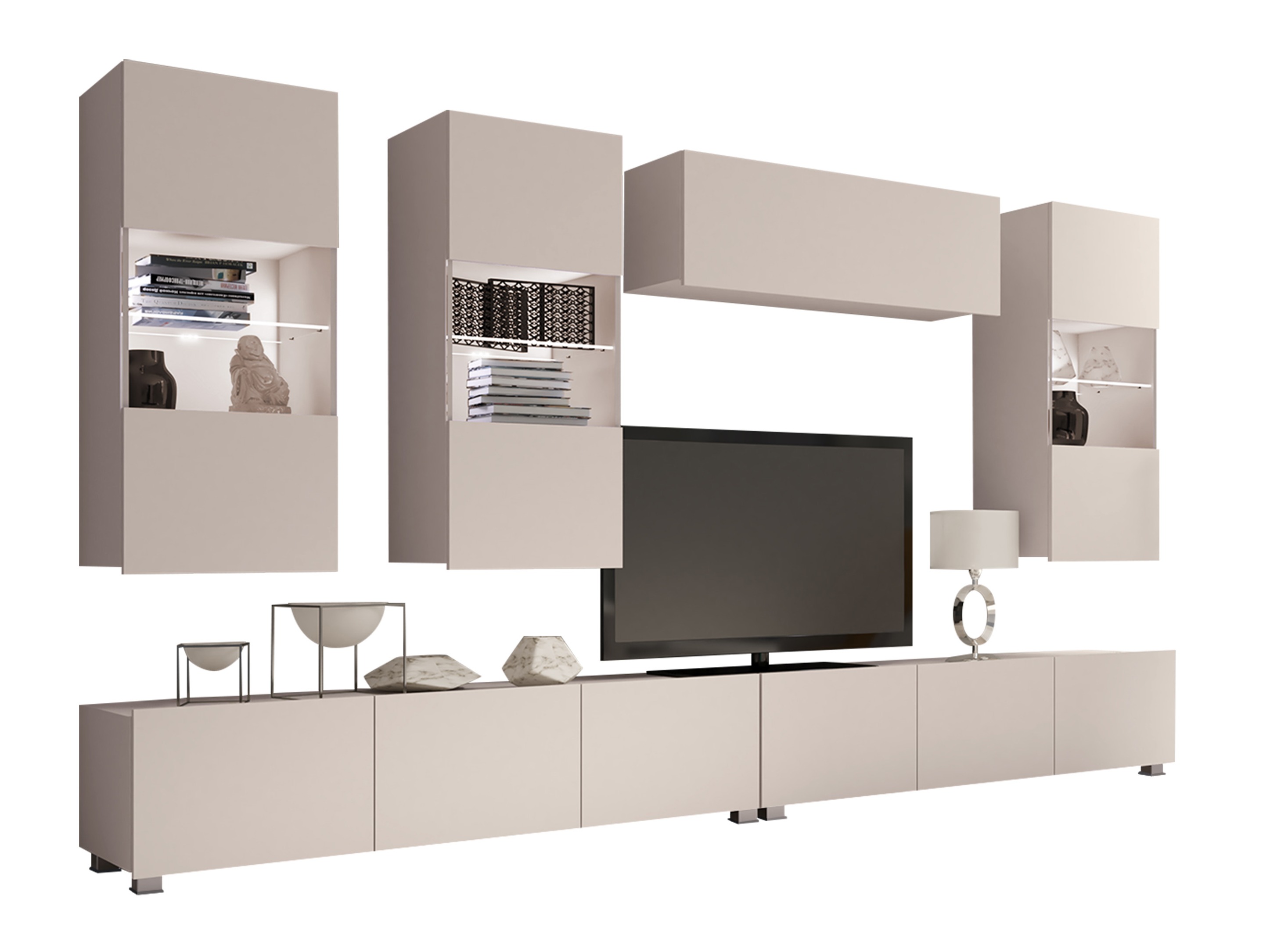 Wohnzimmer-Sets Remus V (Kaschmir)