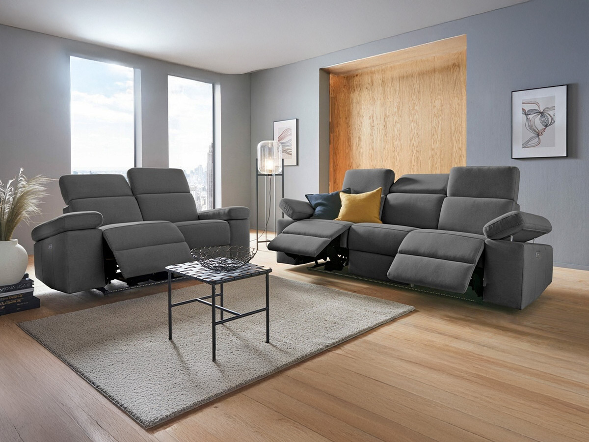 Polstermöbel-Set Denton 725 (Anthrazit)