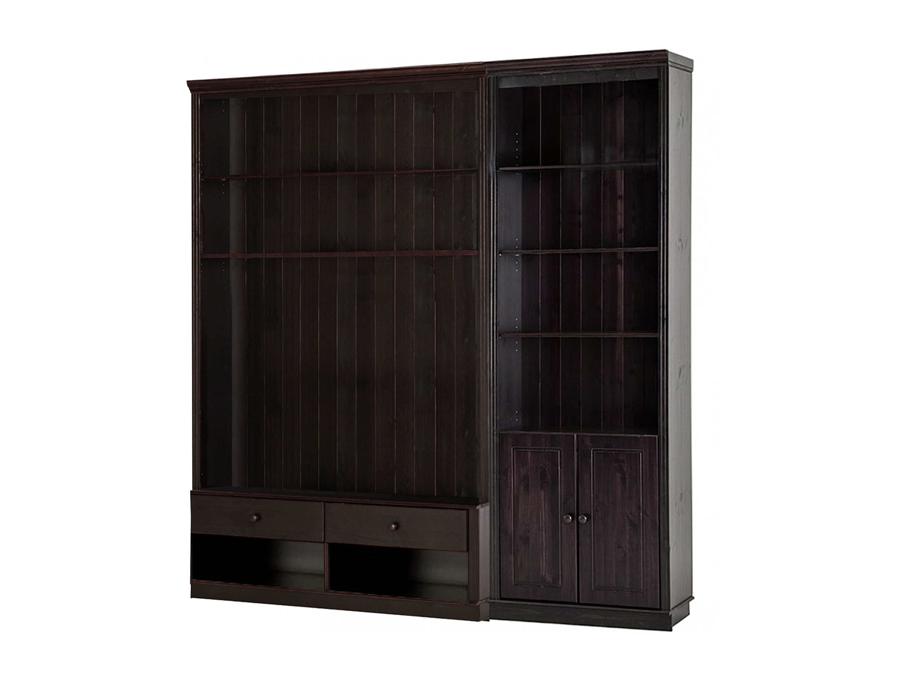 Wohnzimmer-Set Saltoro 105 (Dunkelbraun)