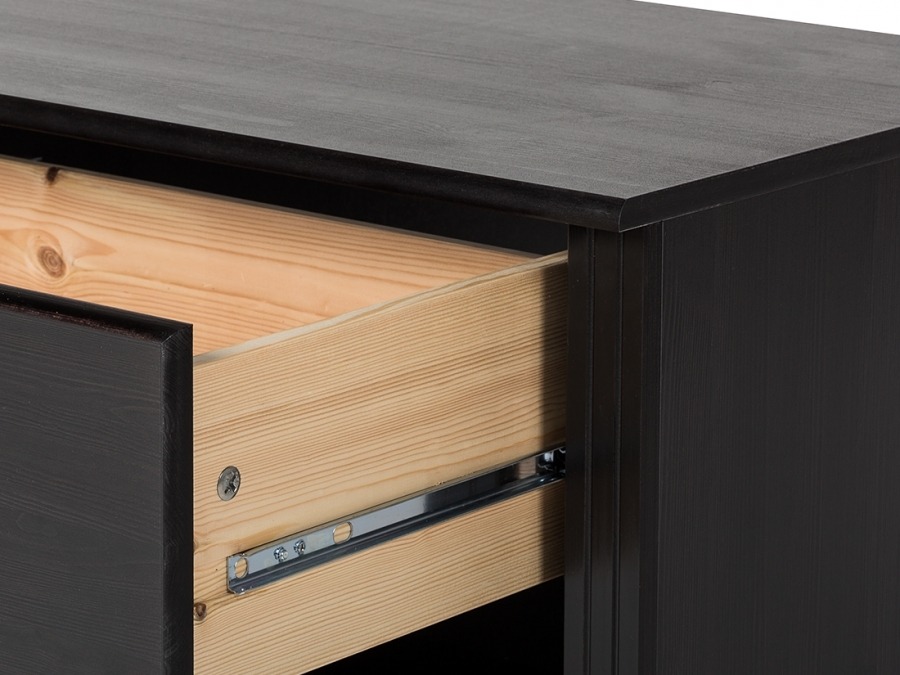Wohnzimmer-Set Saltoro 105 (Dunkelbraun)