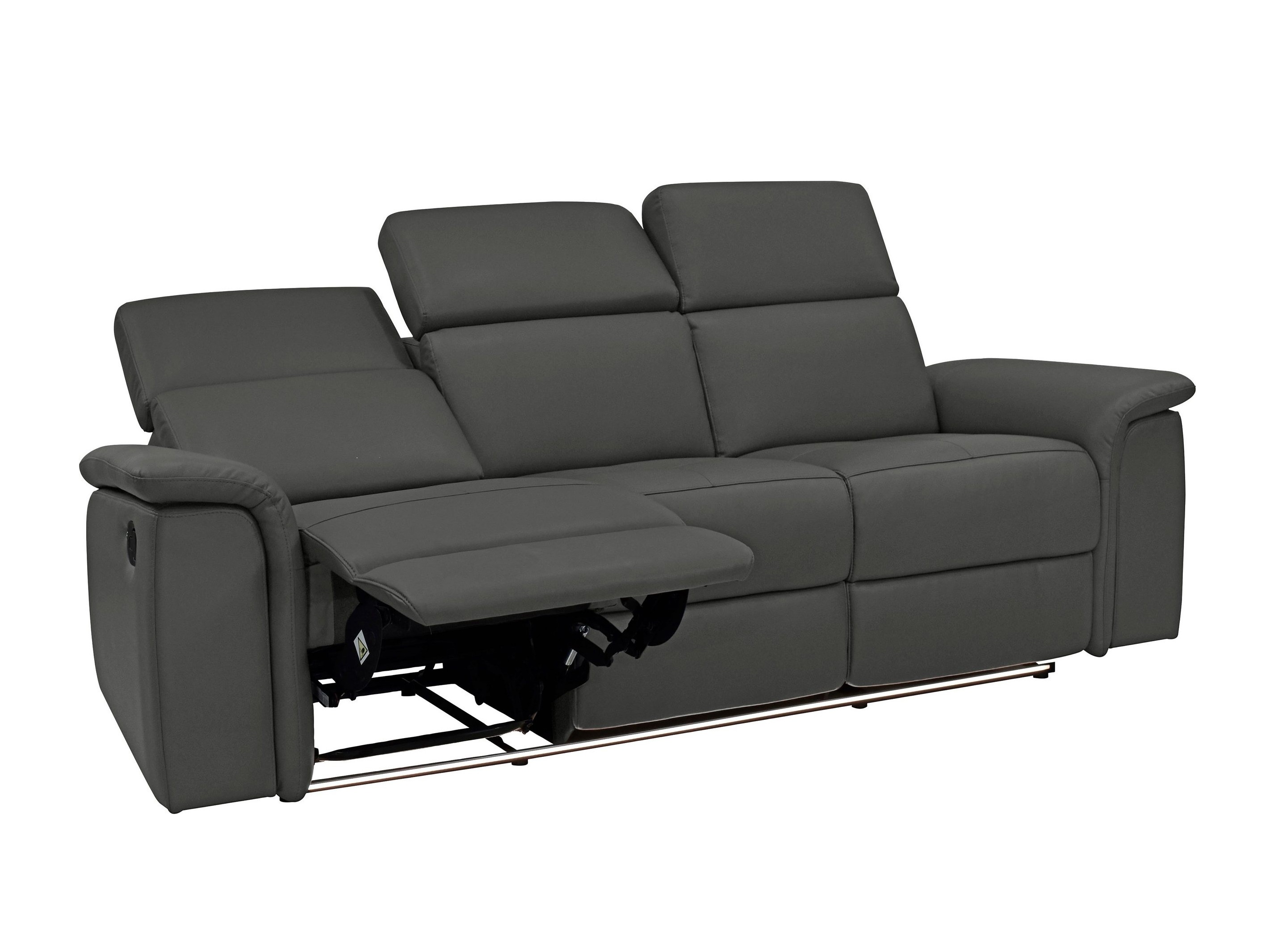 Sofa mit Liegefunktion Beldalo 102 (Schwarz)