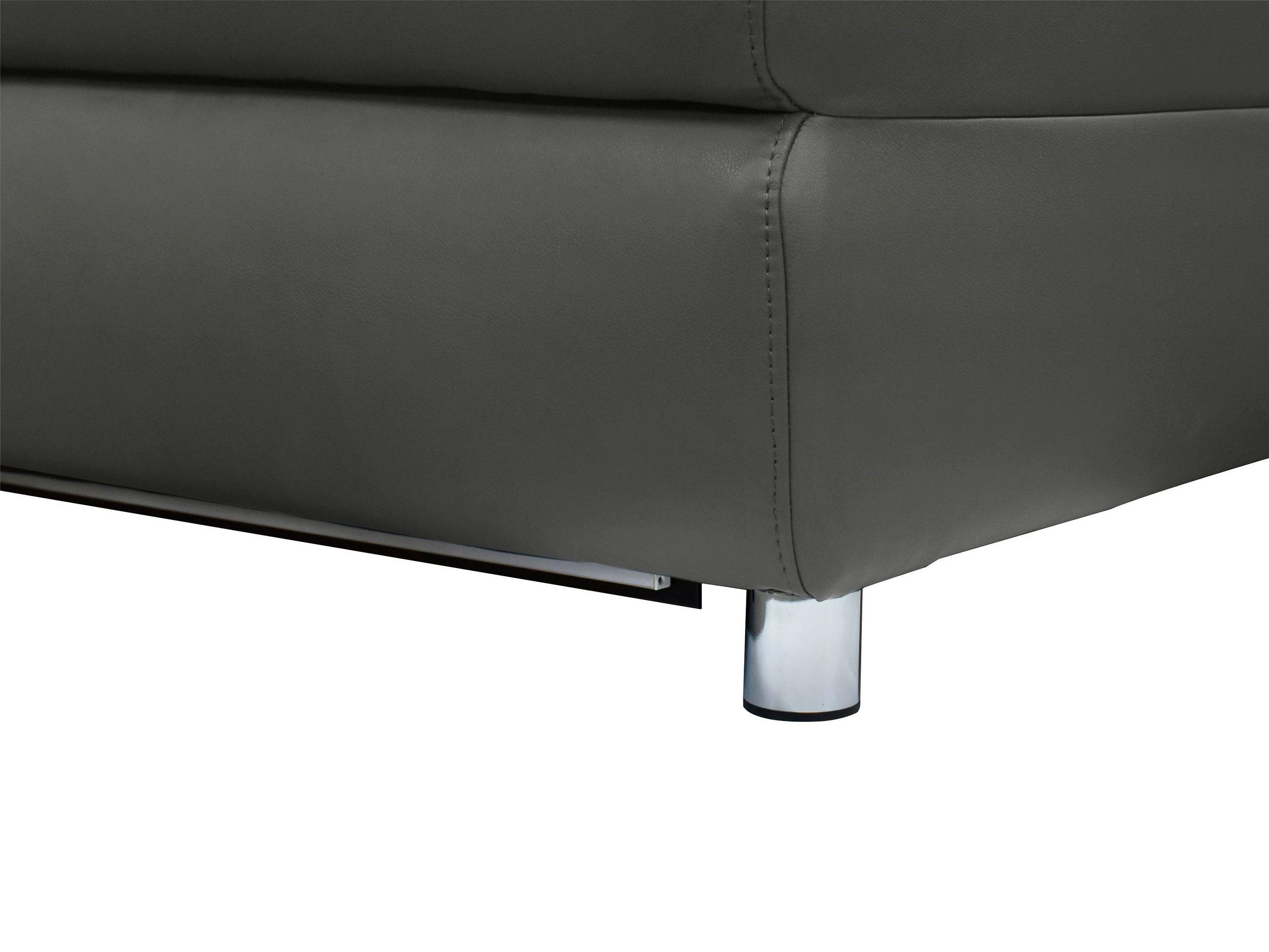Sofa mit Liegefunktion Beldalo 102 (Schwarz)