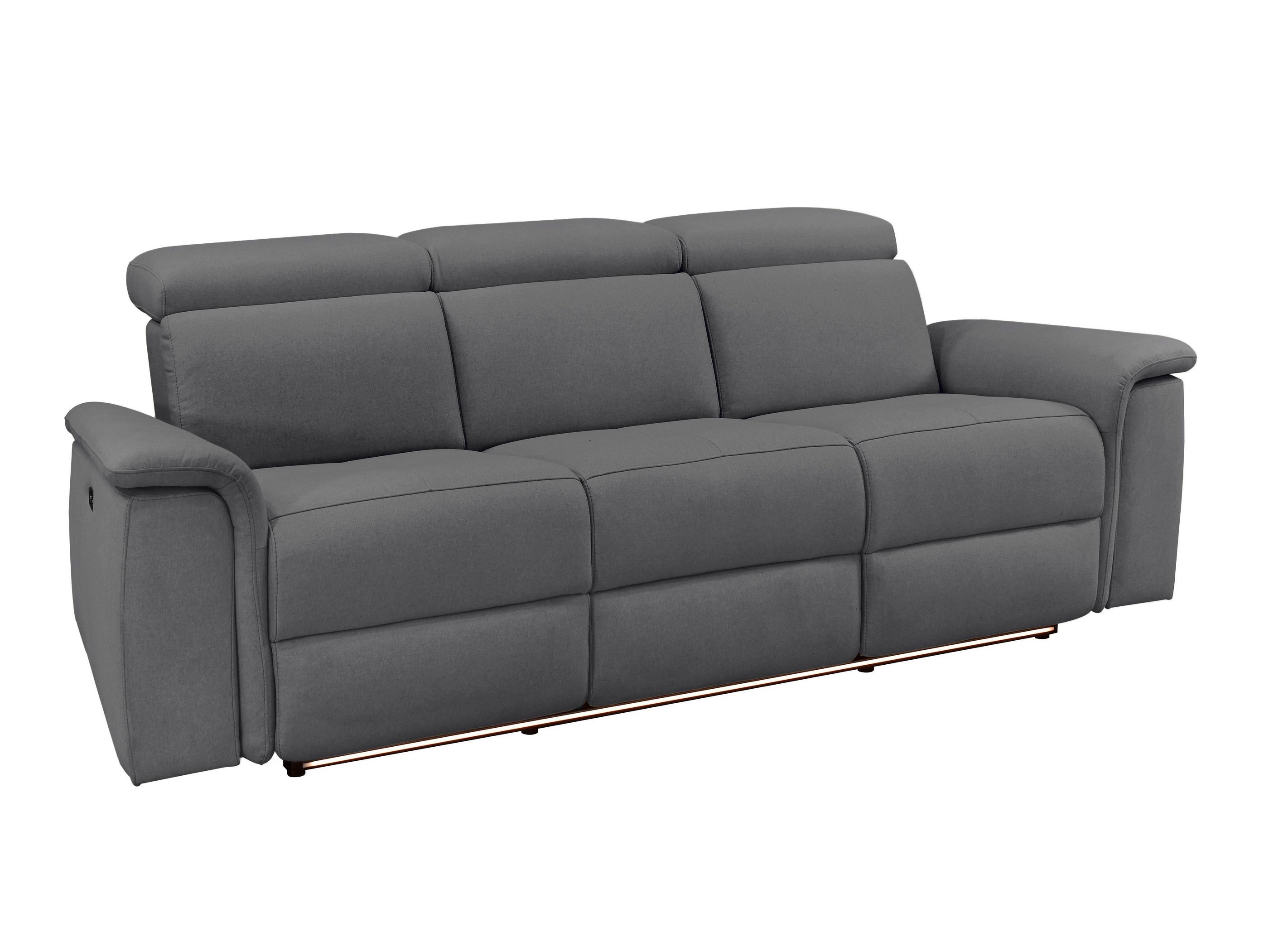Sofa mit Liegefunktion Denton 1363 (Anthrazit)