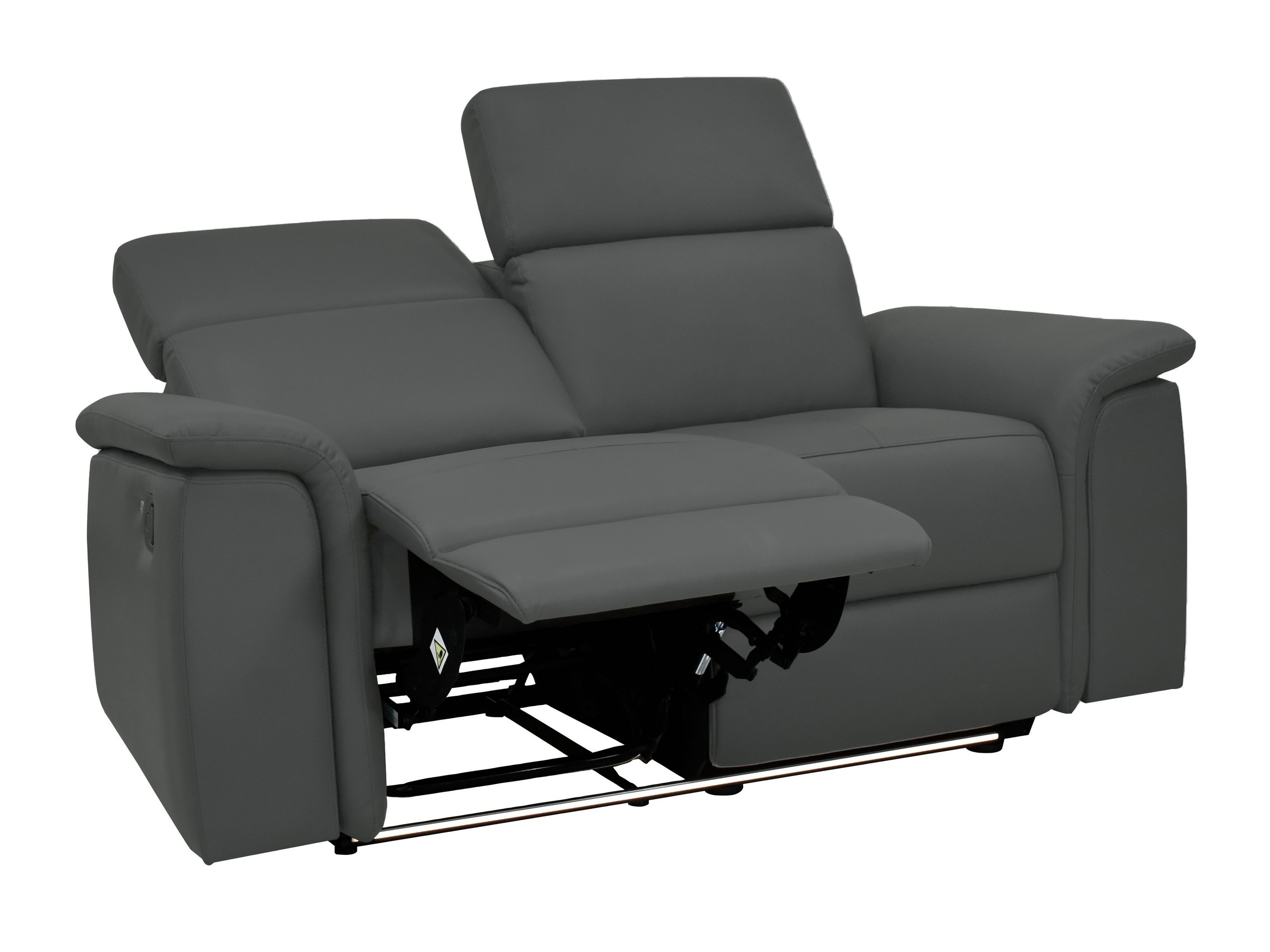 Sofa mit Liegefunktion Beldalo 104 (Grau)