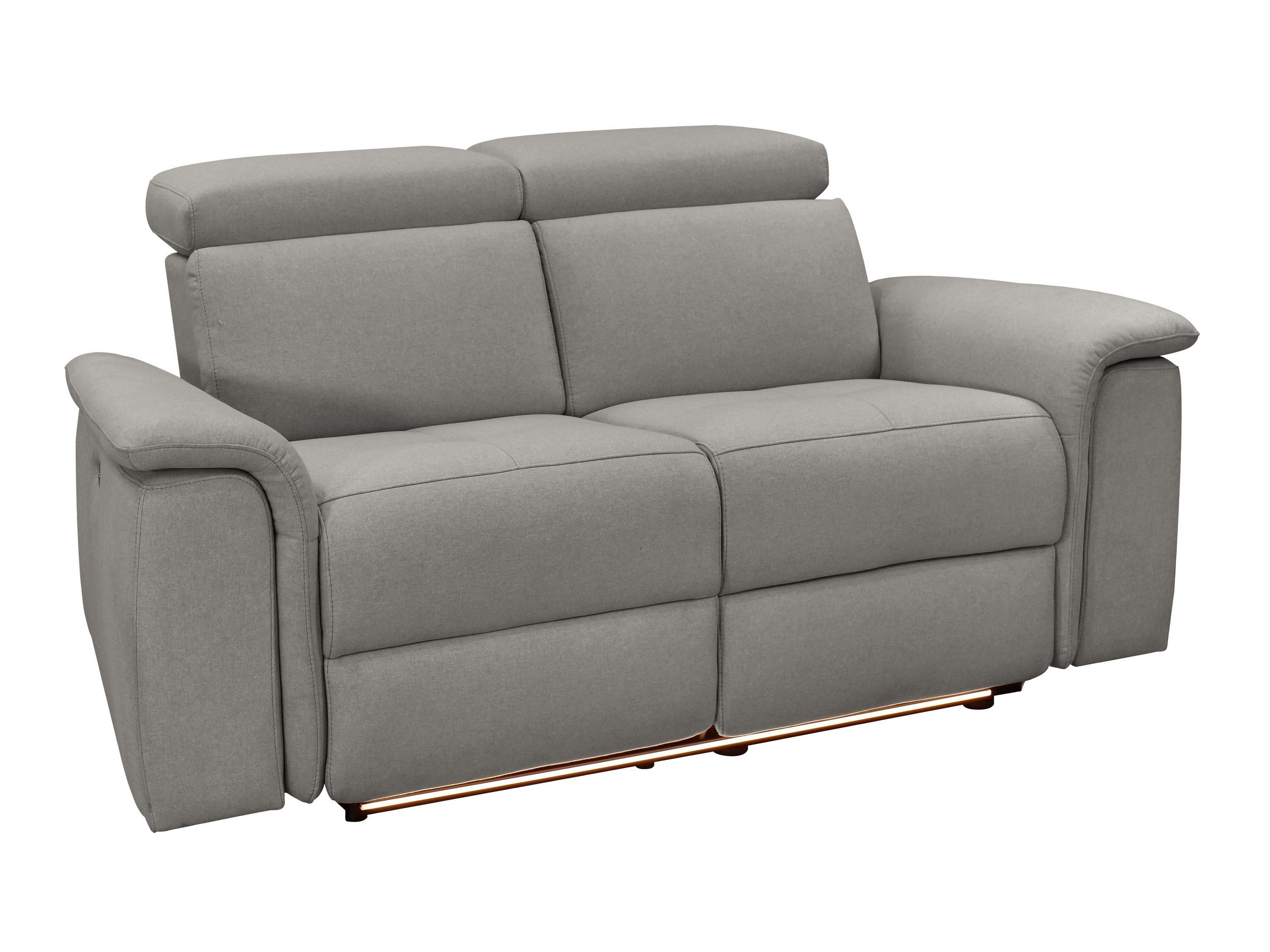 Sofa mit Liegefunktion Beldalo 104 (Hellgrau)