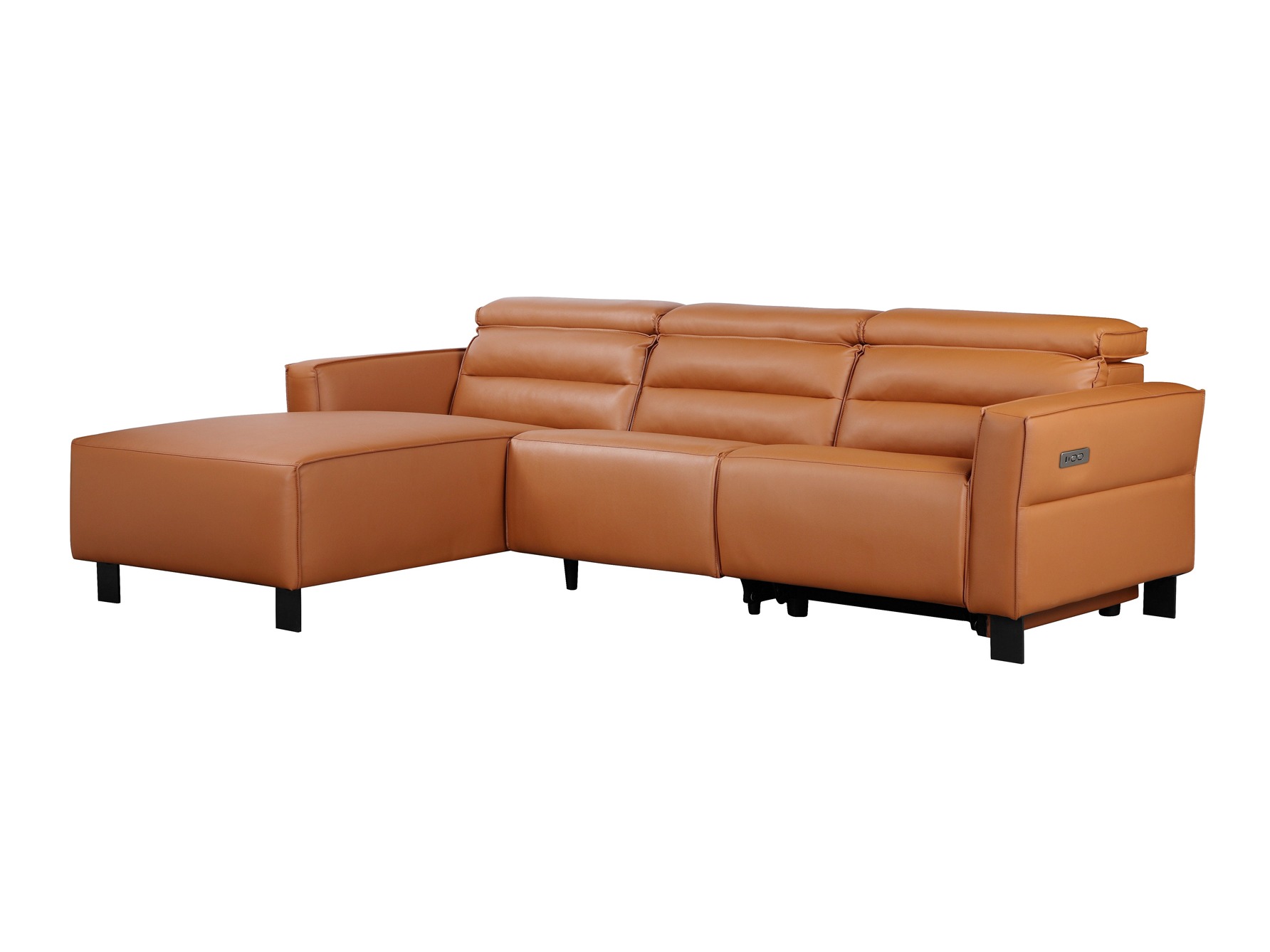 Ecksofa Liegesessel Denton 1486 (Braun)