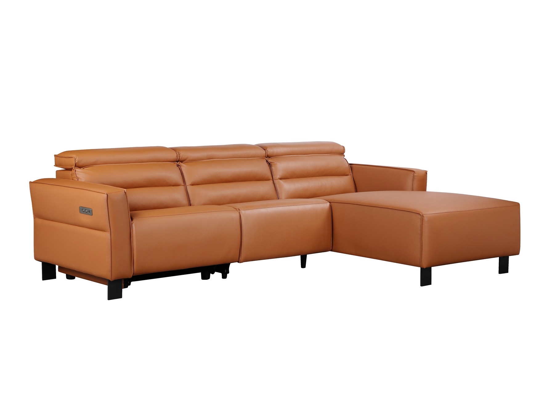 Ecksofa Liegesessel Denton 1486 (Braun)