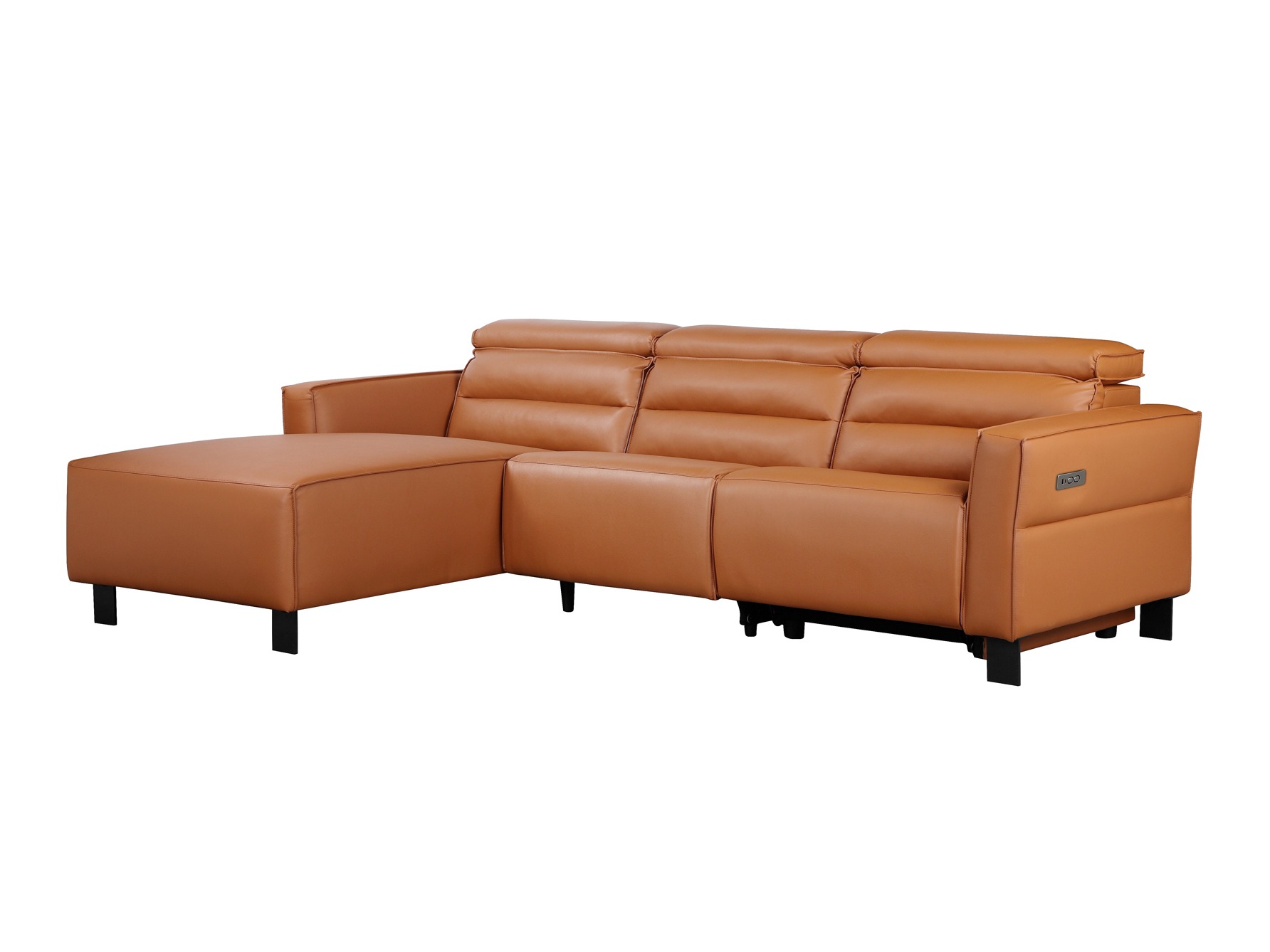 Ecksofa Liegesessel Denton 1486 (Braun)
