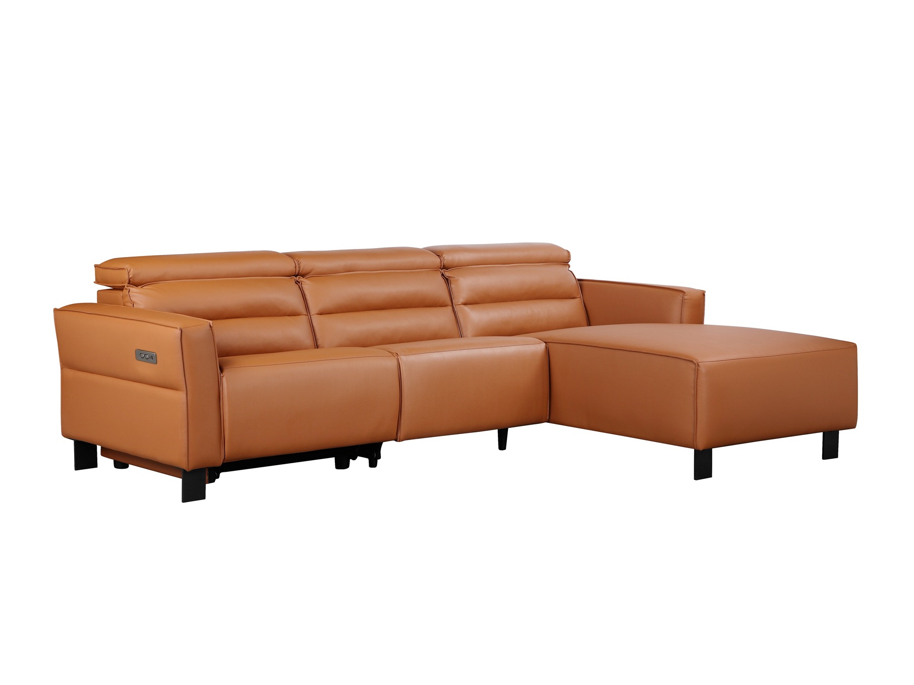 Ecksofa Liegesessel Denton 1486 (Braun)