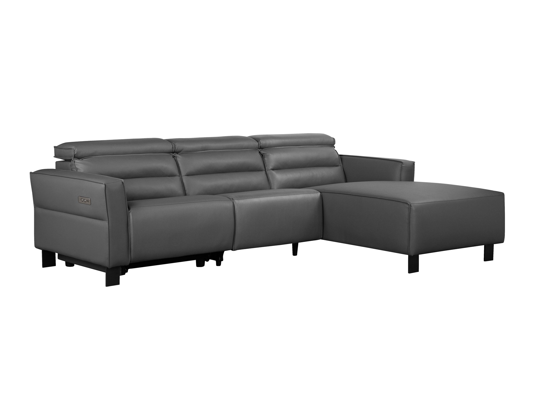 Ecksofa Liegesessel Denton 1486 (Grau)