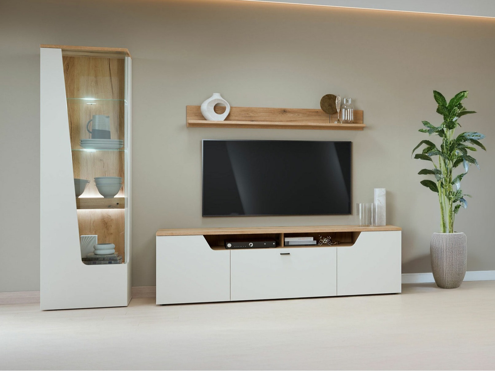 Wohnzimmer-Set Corelia 112 (Links)