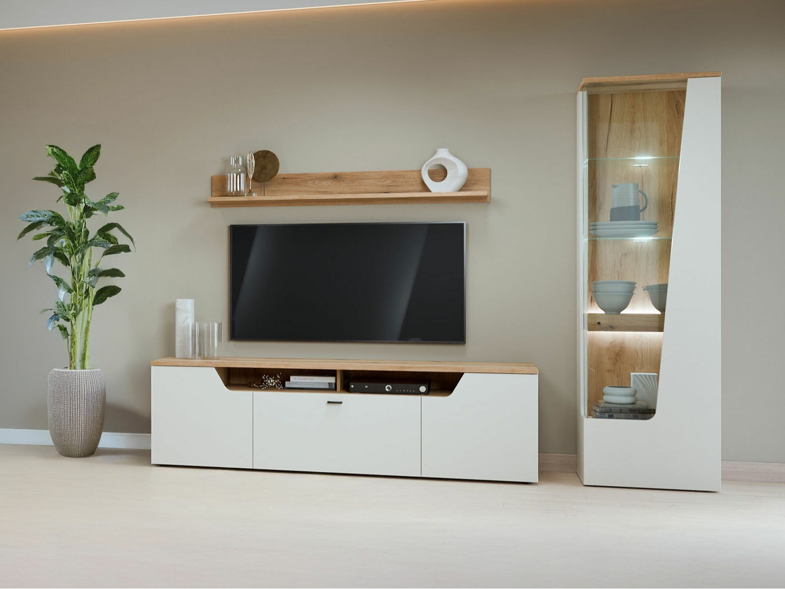 Wohnzimmer-Set Corelia 112 (Rechts)