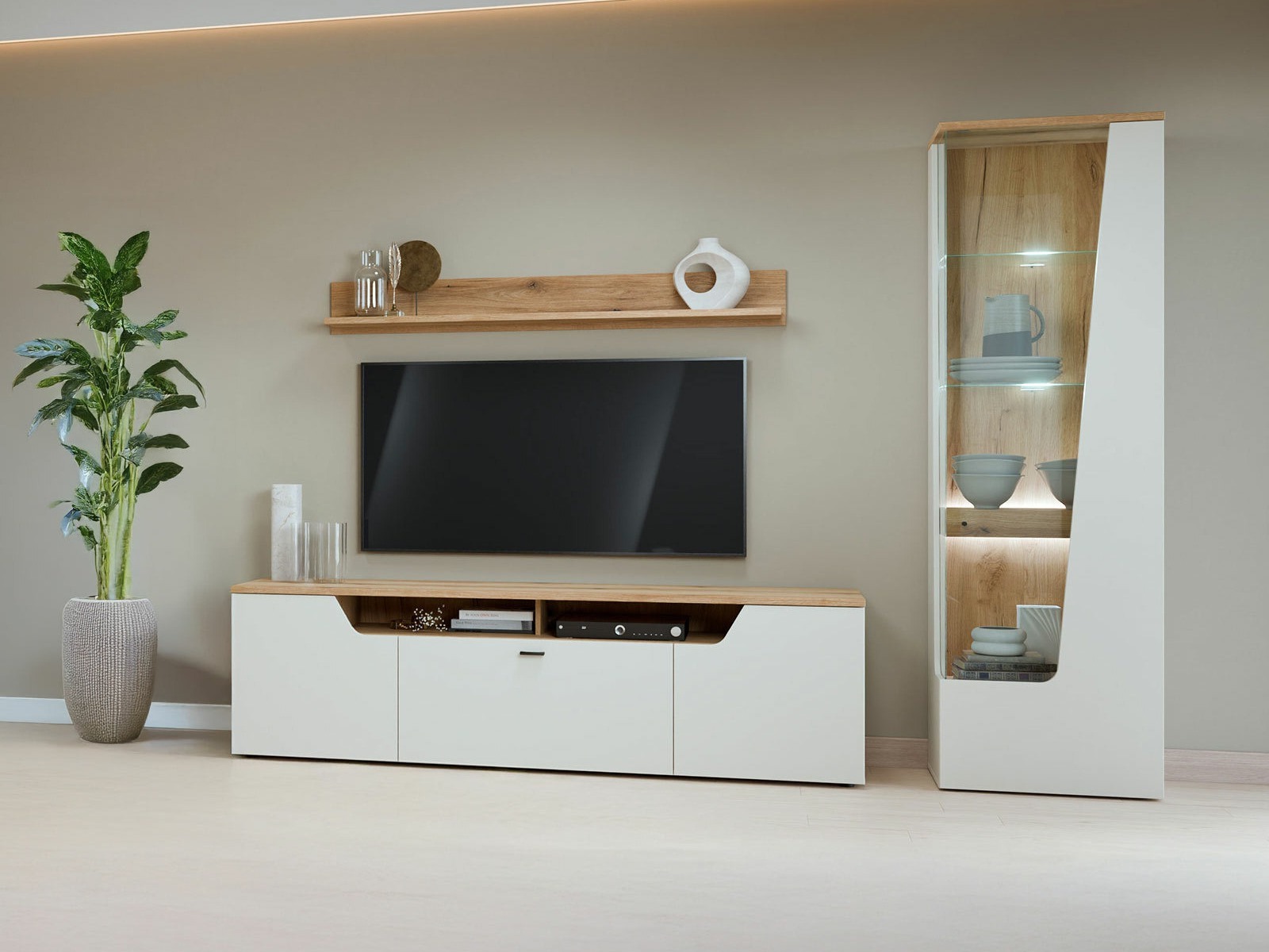 Wohnzimmer-Set Corelia 112 (Rechts)