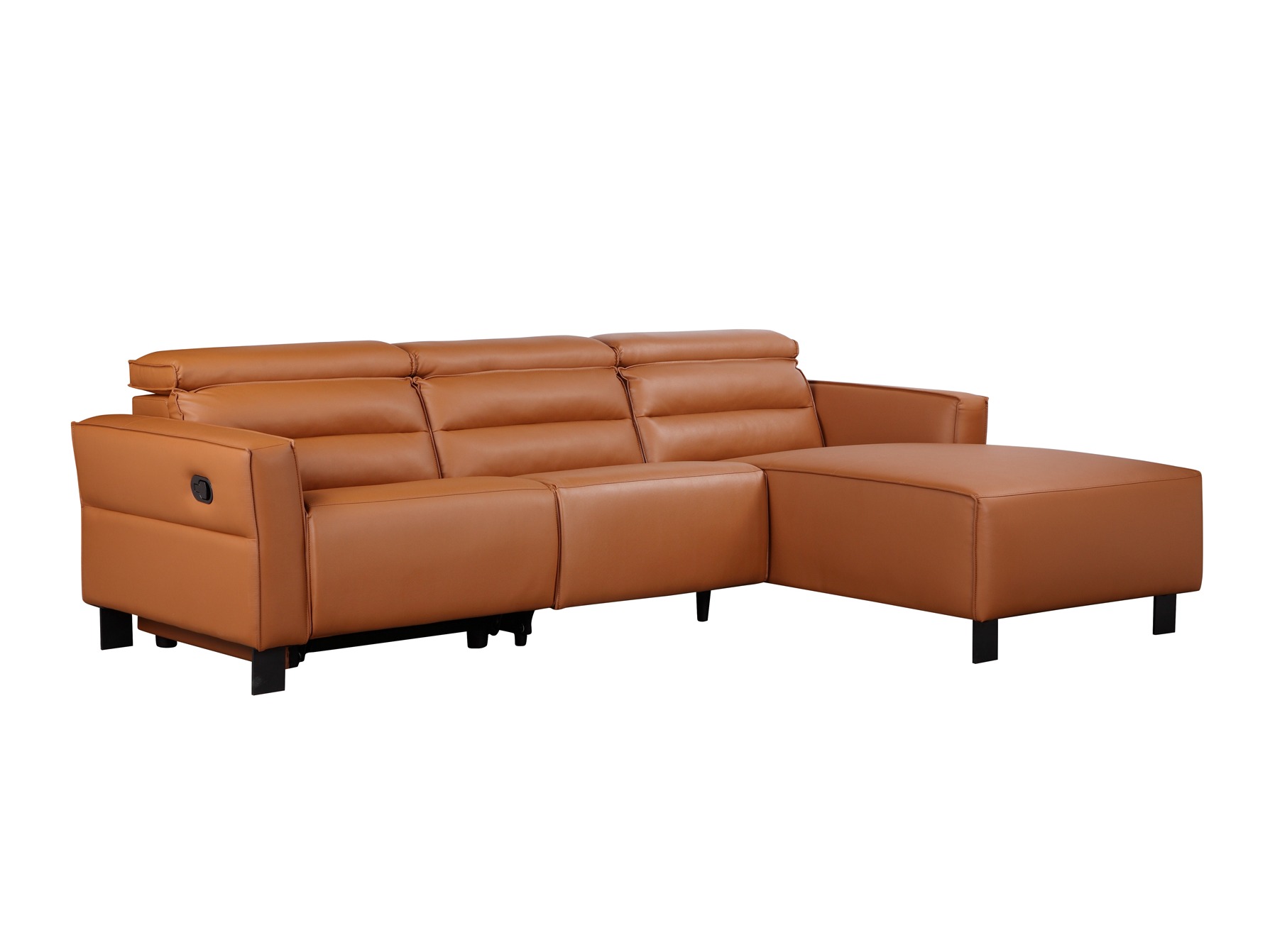 Ecksofa Liegesessel Denton 1487 (Braun)