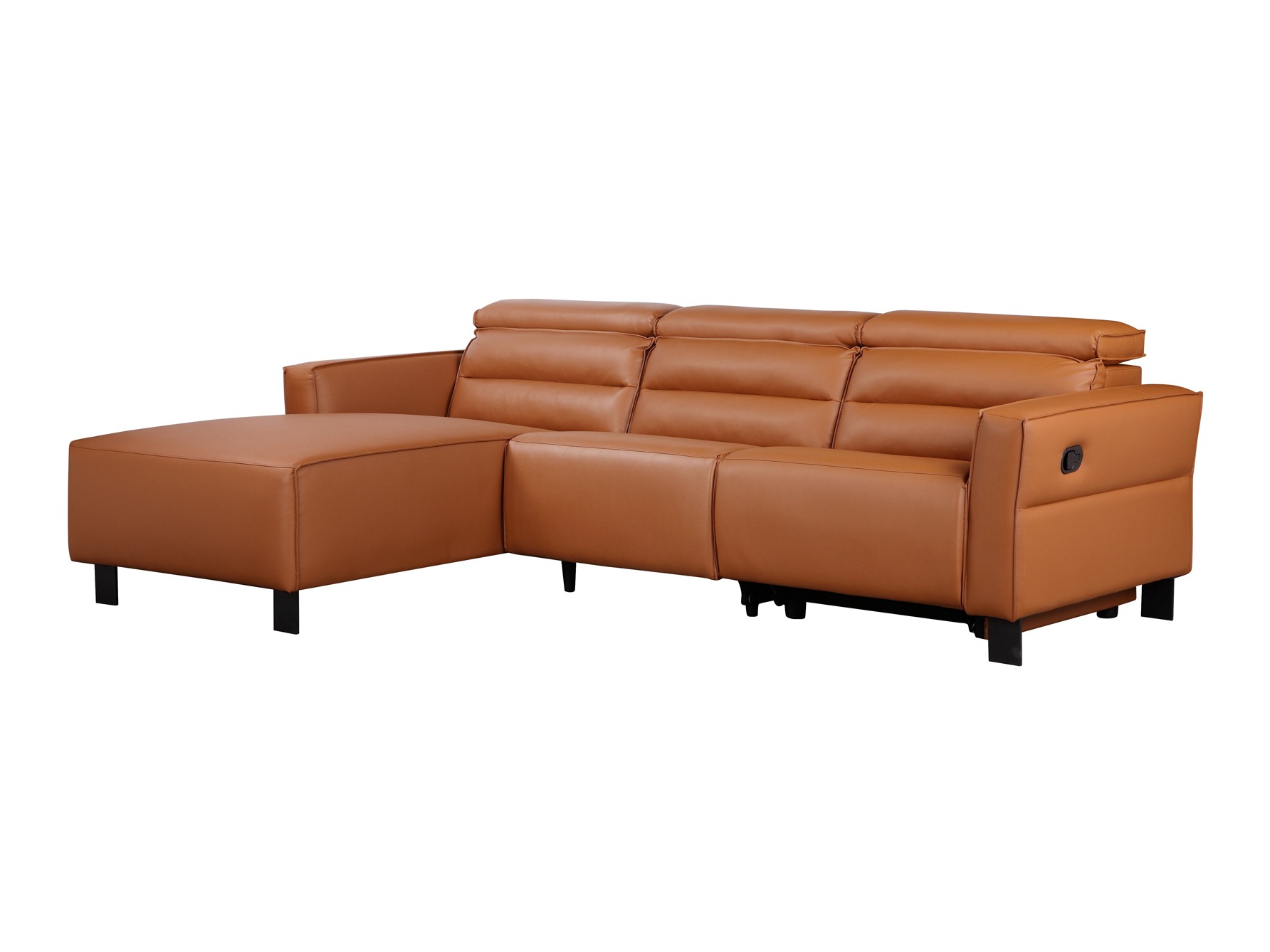 Ecksofa Liegesessel Denton 1487 (Braun)