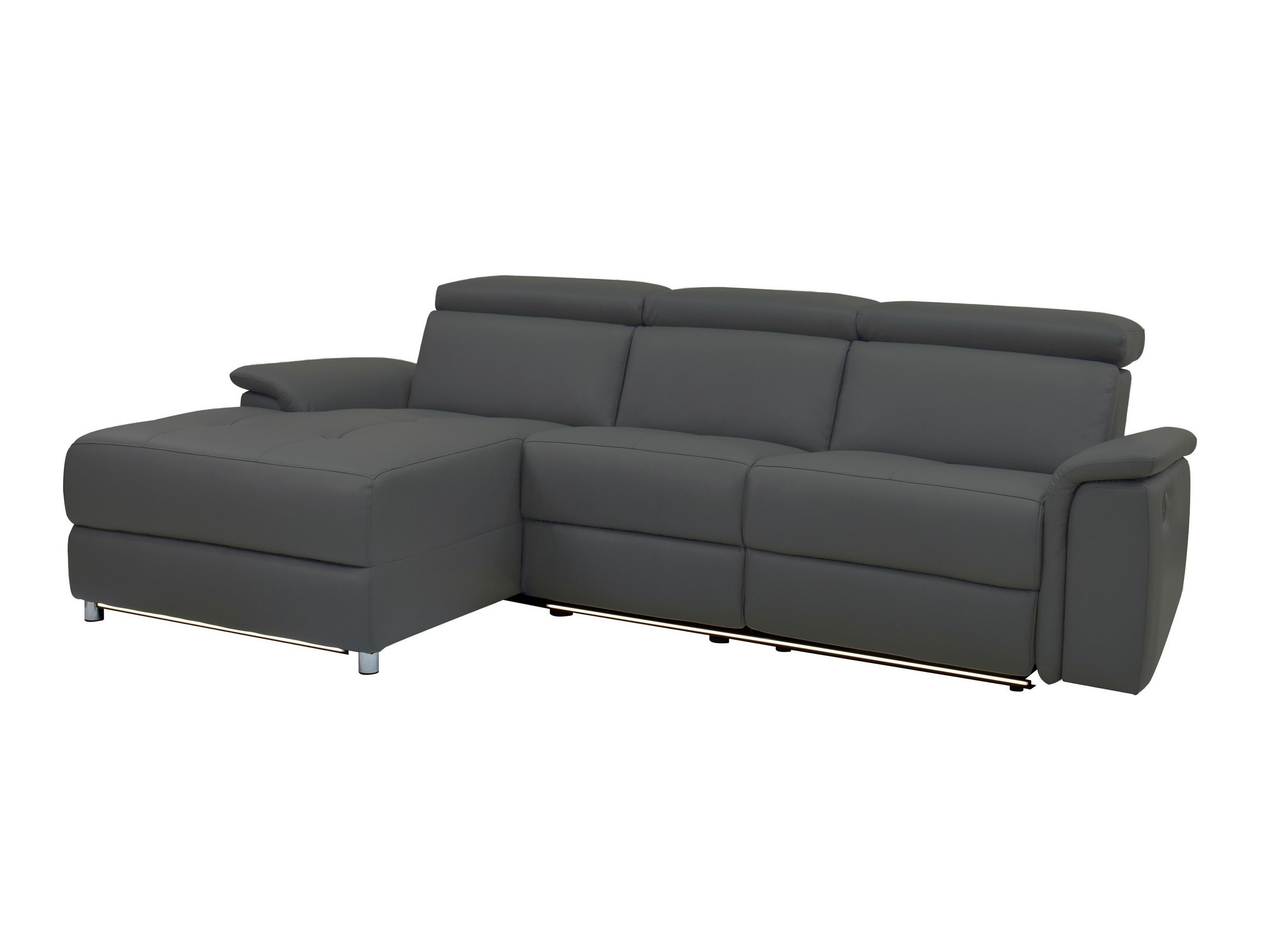 Ecksofa Liegesessel Denton 1488 (Grau)