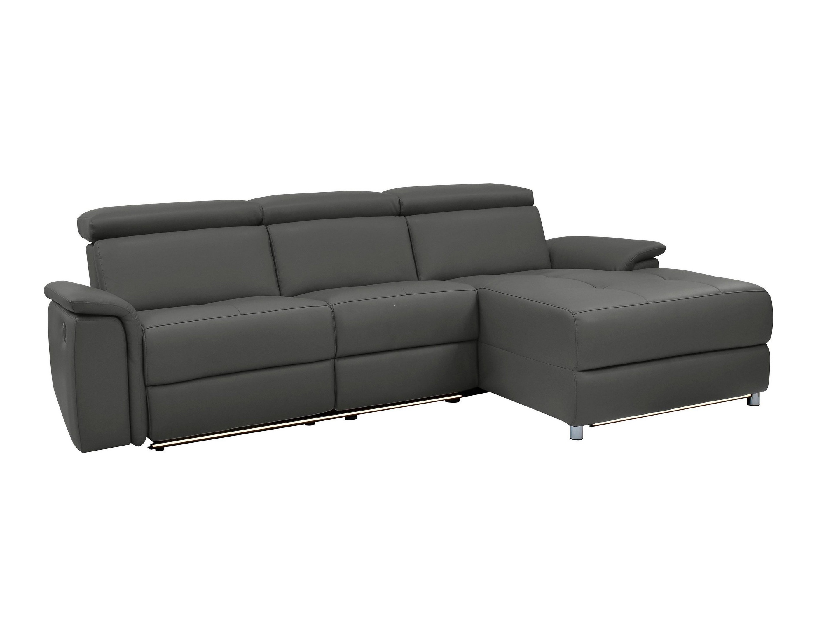 Ecksofa Liegesessel Denton 1488 (Schwarz)