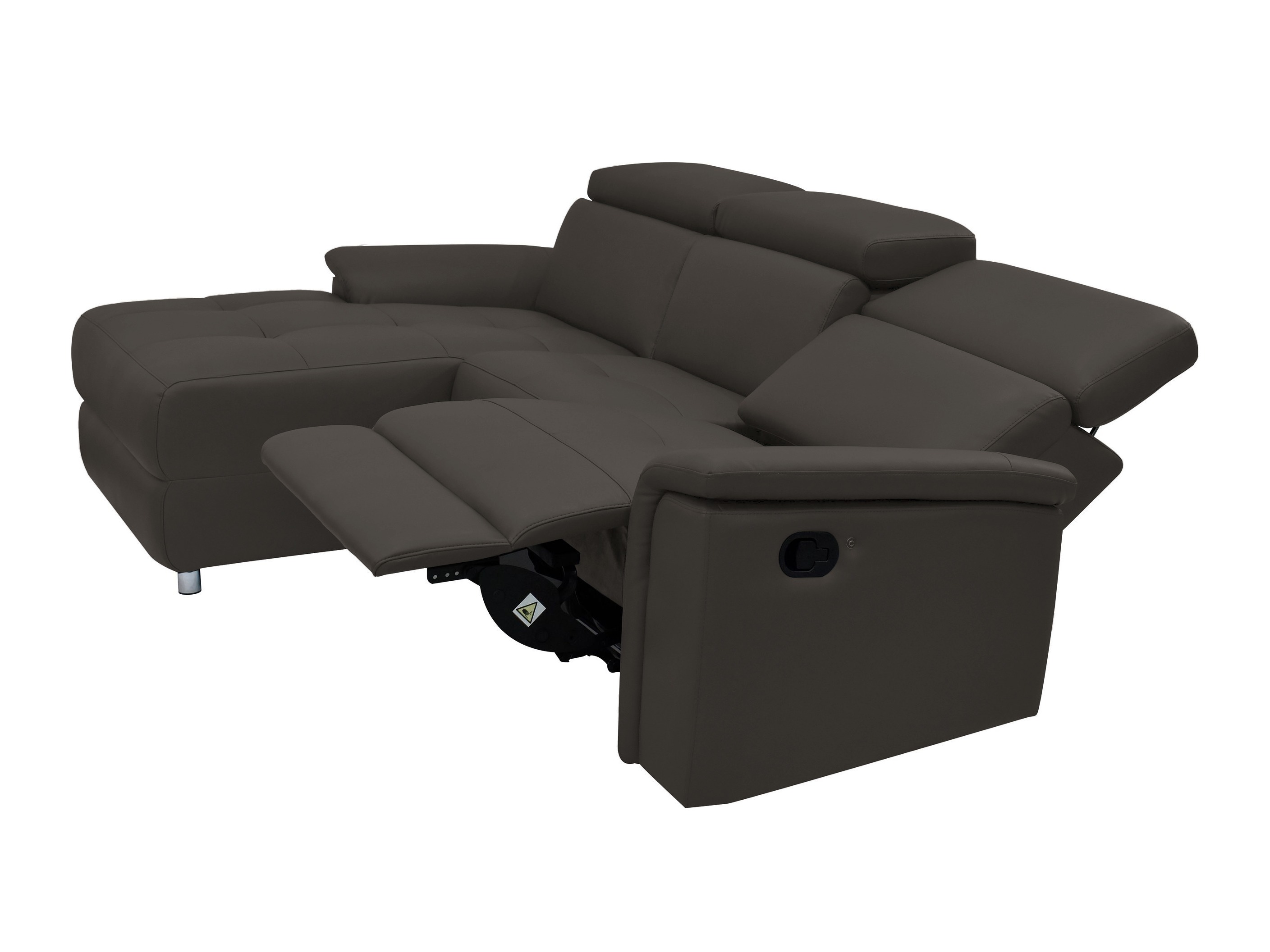 Ecksofa Liegesessel Beldalo 106 (Braun)