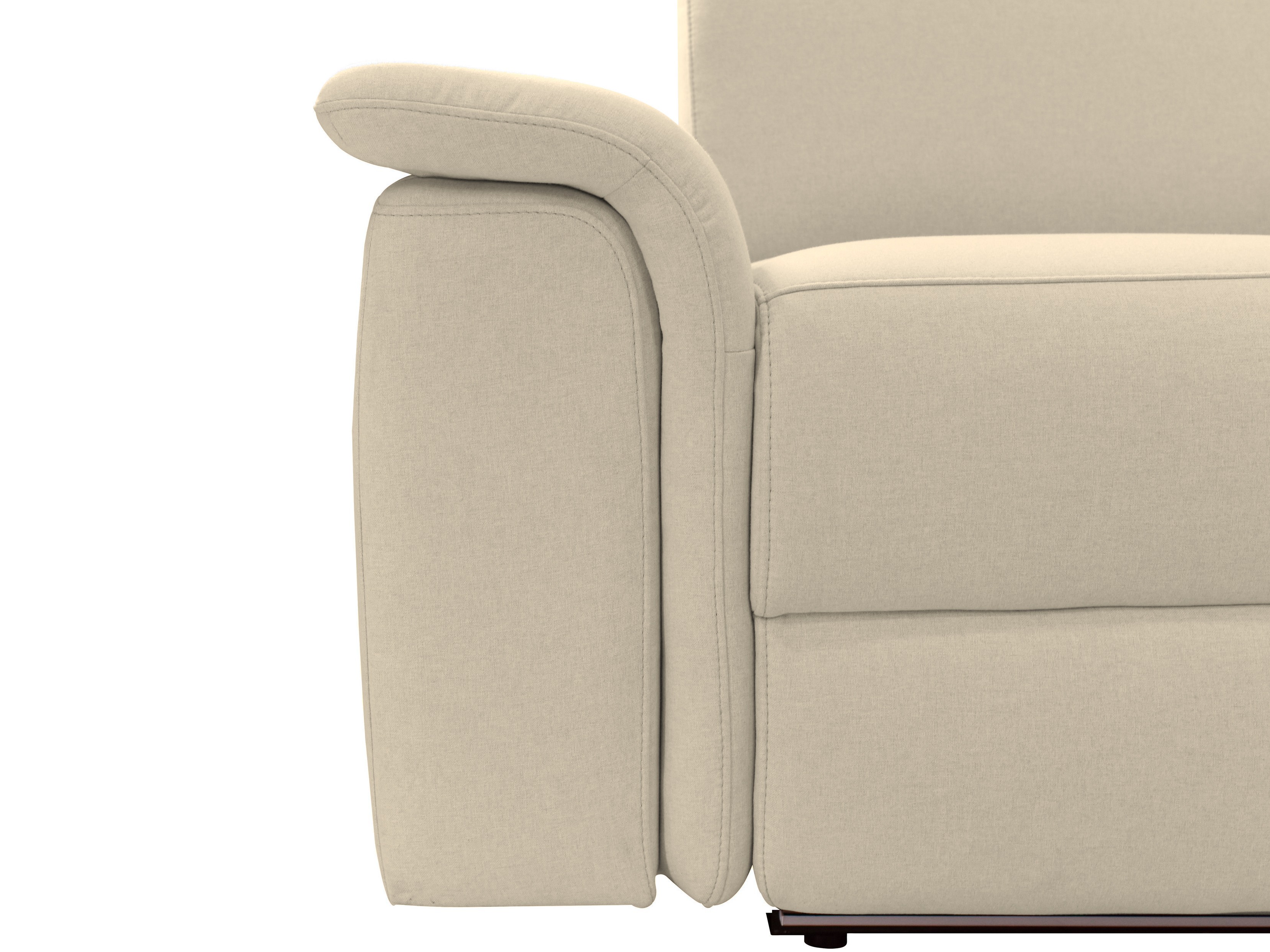Ecksofa Liegesessel Beldalo 106 (Cremefarben)