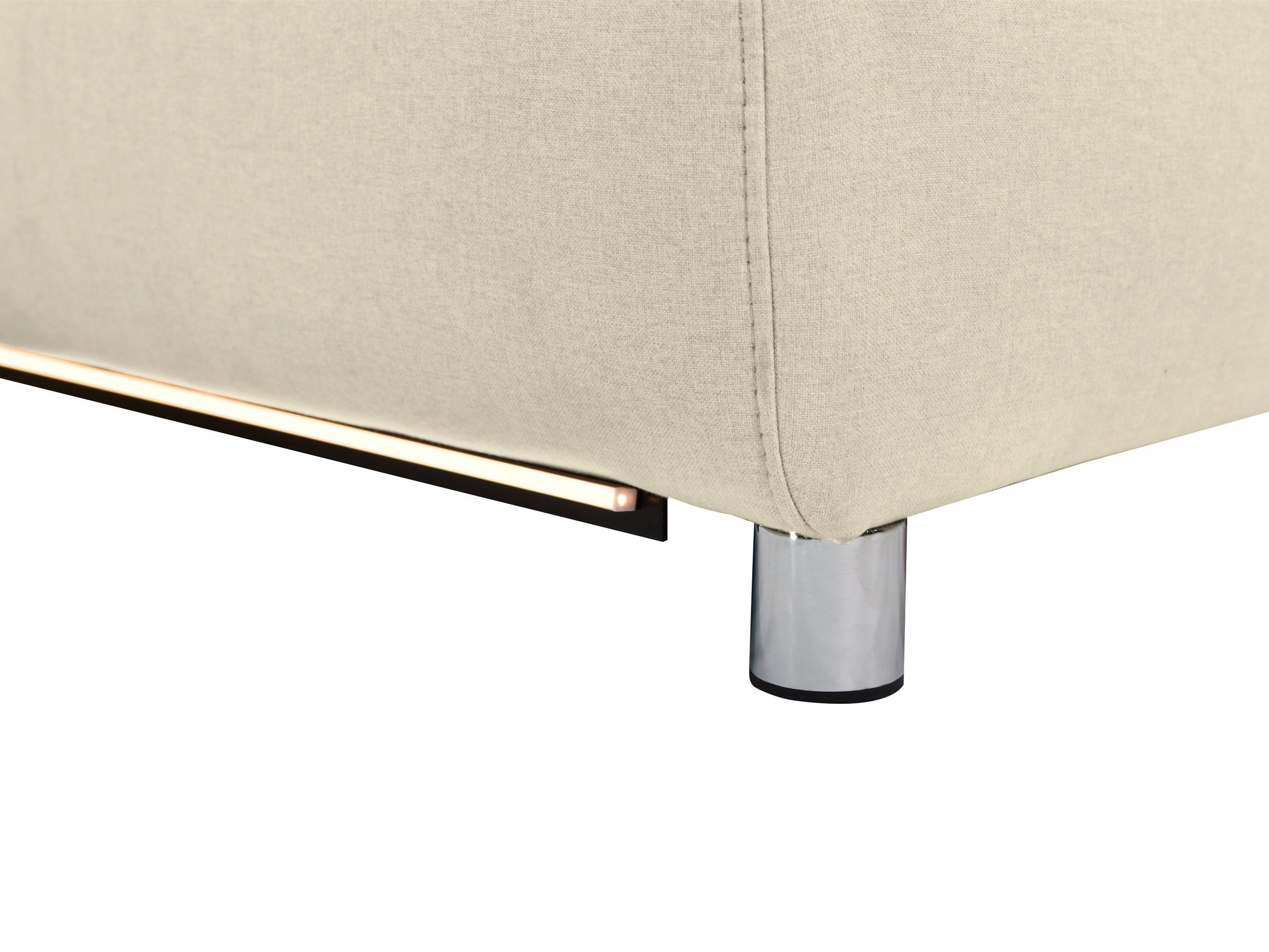Ecksofa Liegesessel Beldalo 106 (Cremefarben)
