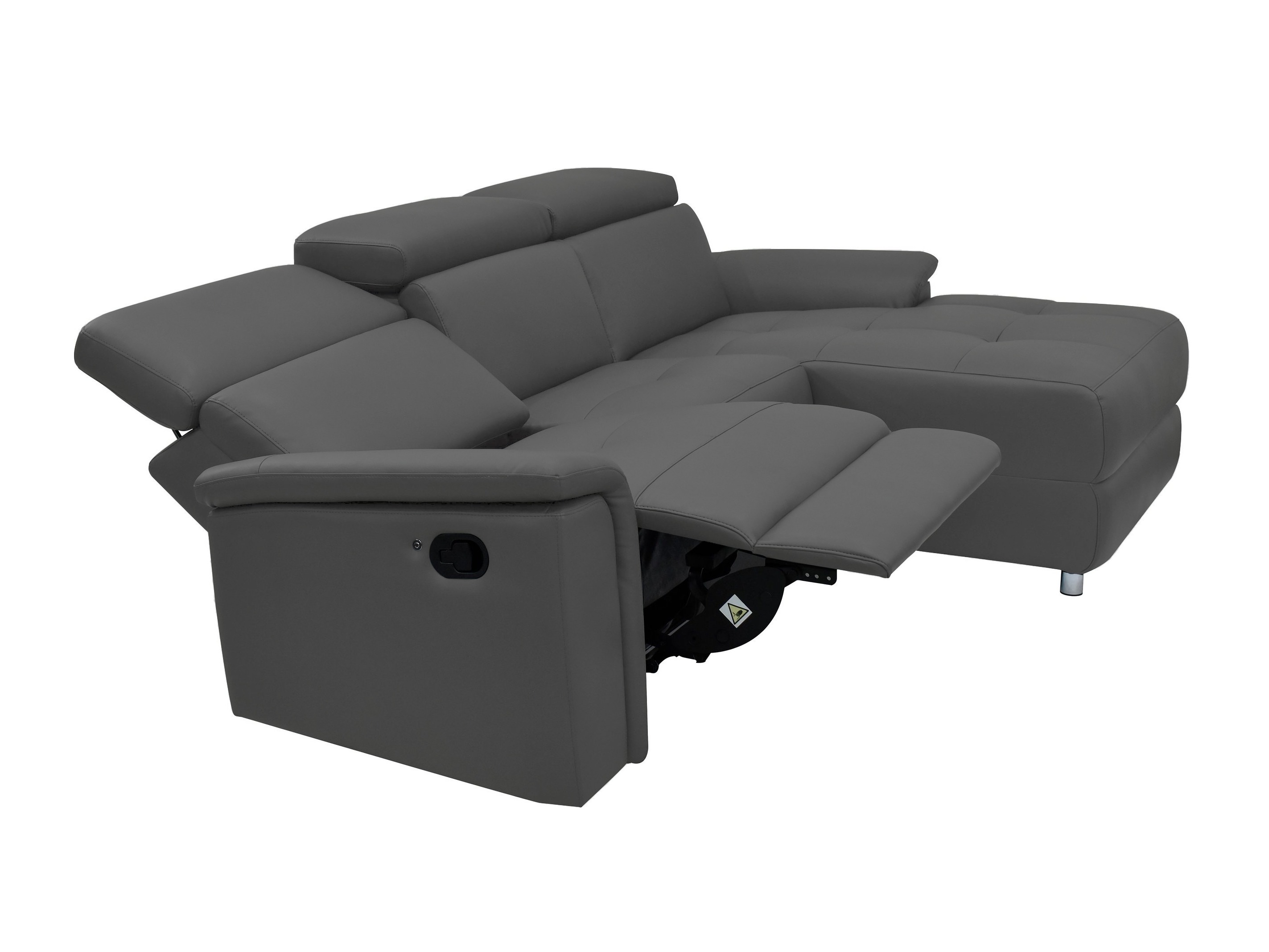 Ecksofa Liegesessel Beldalo 106 (Grau)