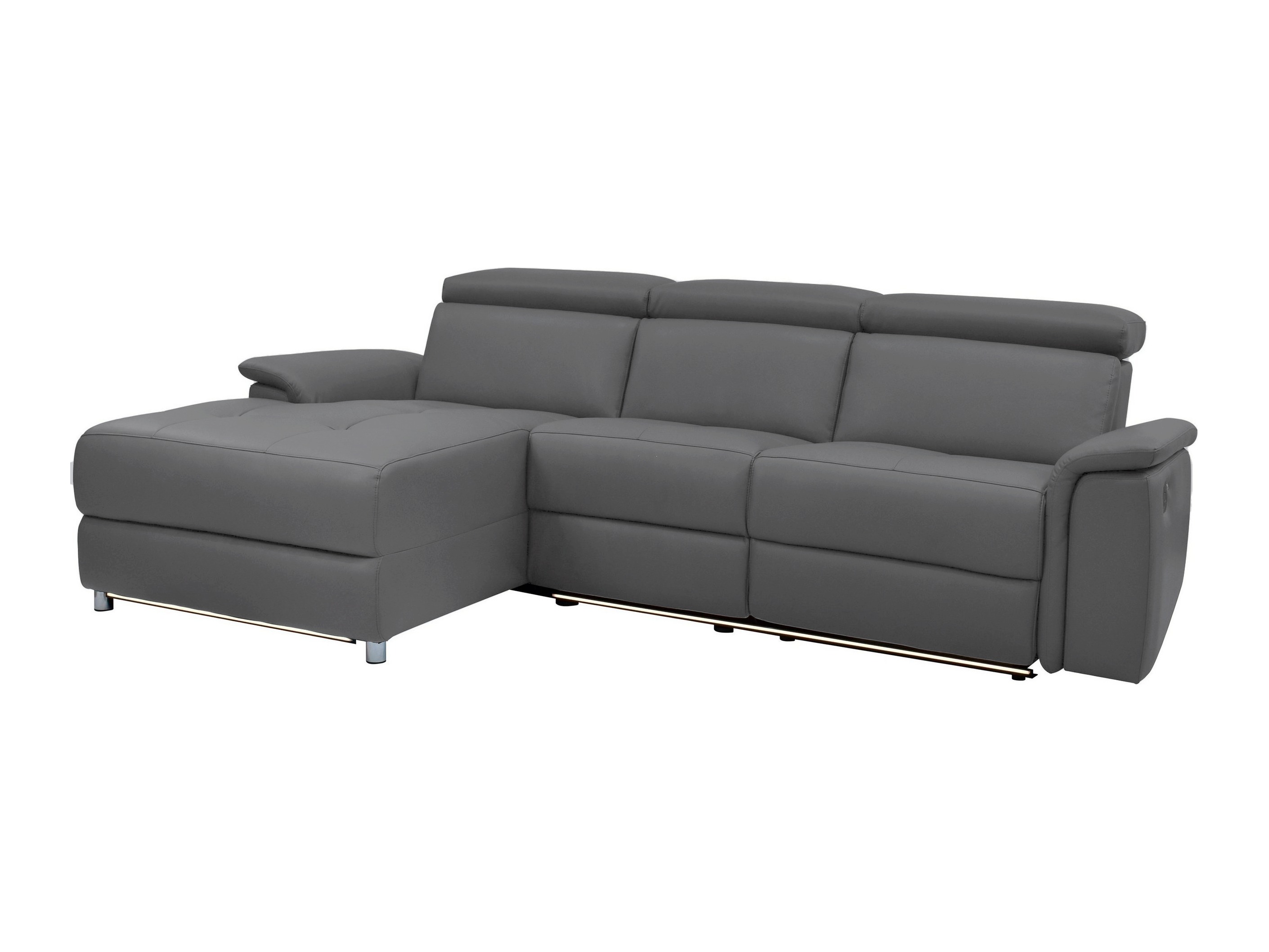 Ecksofa Liegesessel Denton 1489 (Anthrazit)